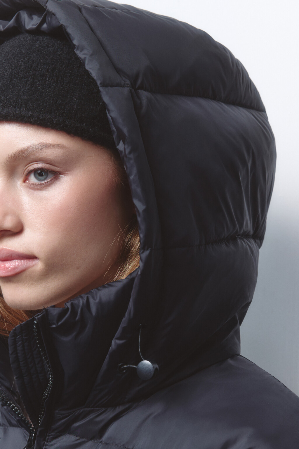 Куртка стеганая на натуральном утеплителе - цвет черный - 8