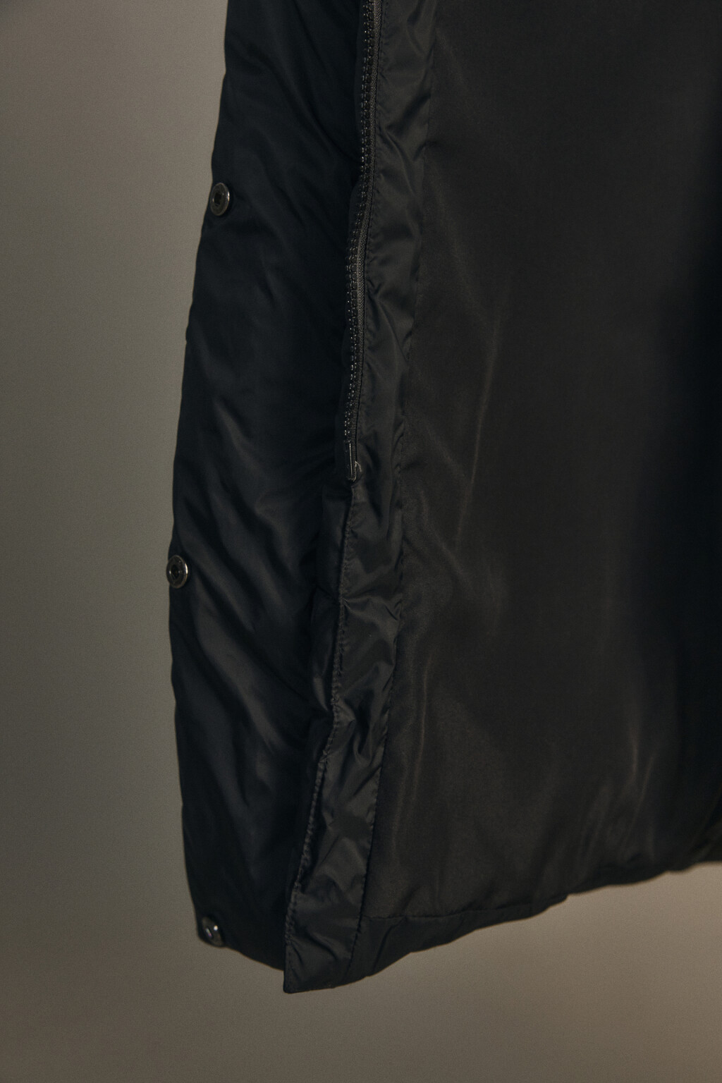 Пальто стеганое на натуральном утеплителе - цвет черный - 9