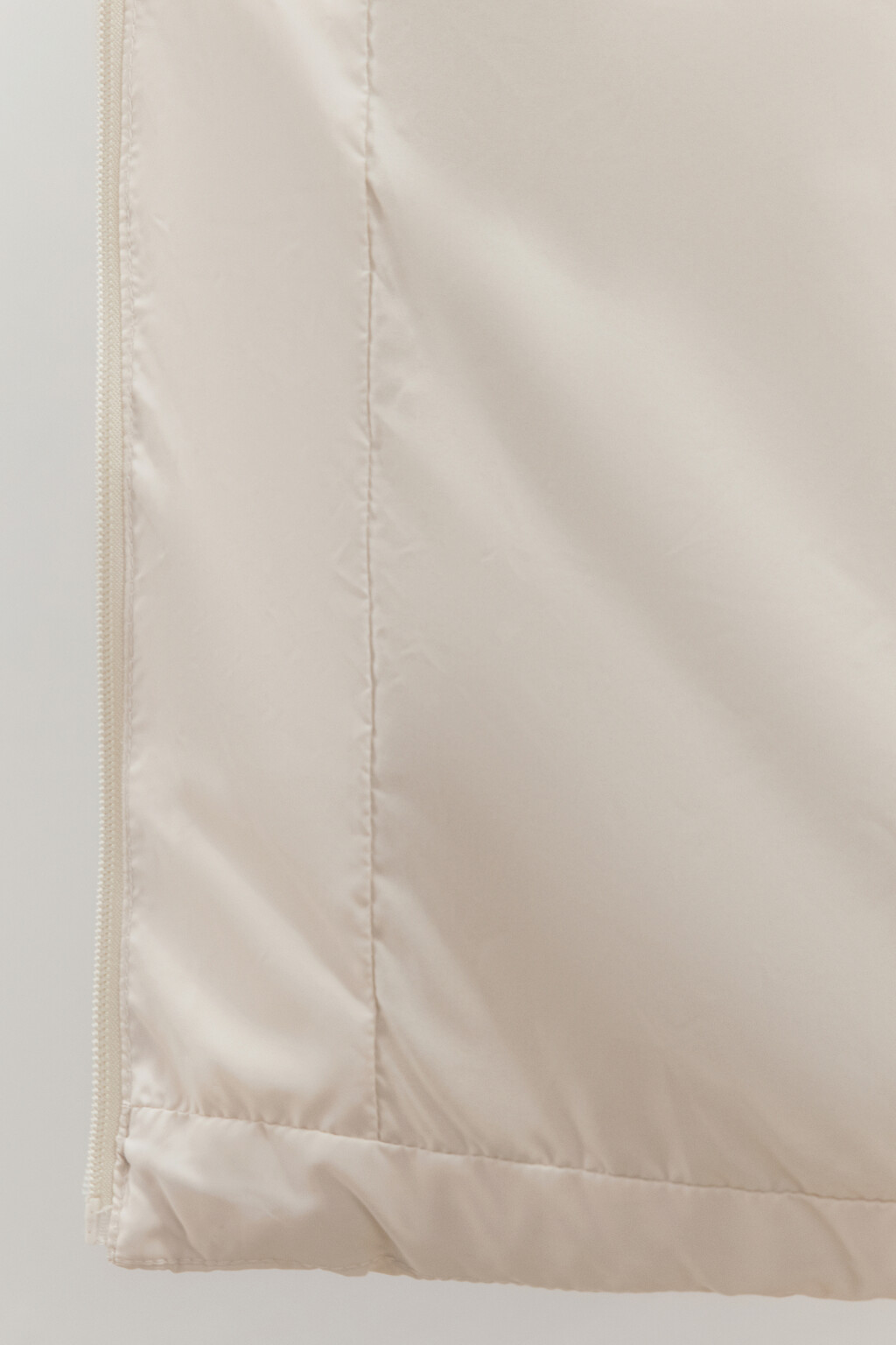 Куртка стеганая теплая с капюшоном - цвет молочный - 9