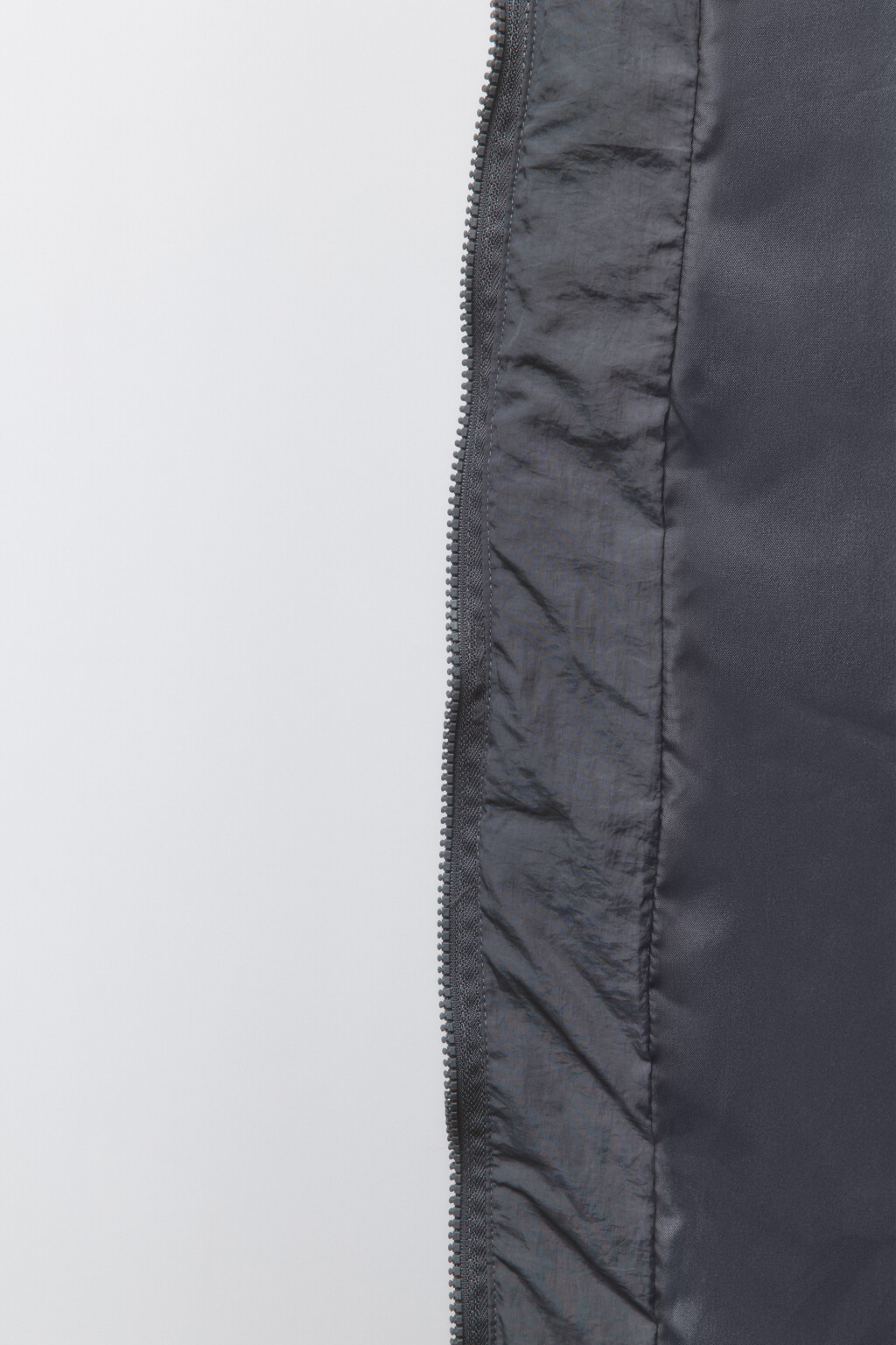 Куртка oversize стеганая с воротником-стойкой - цвет бежевый - 6