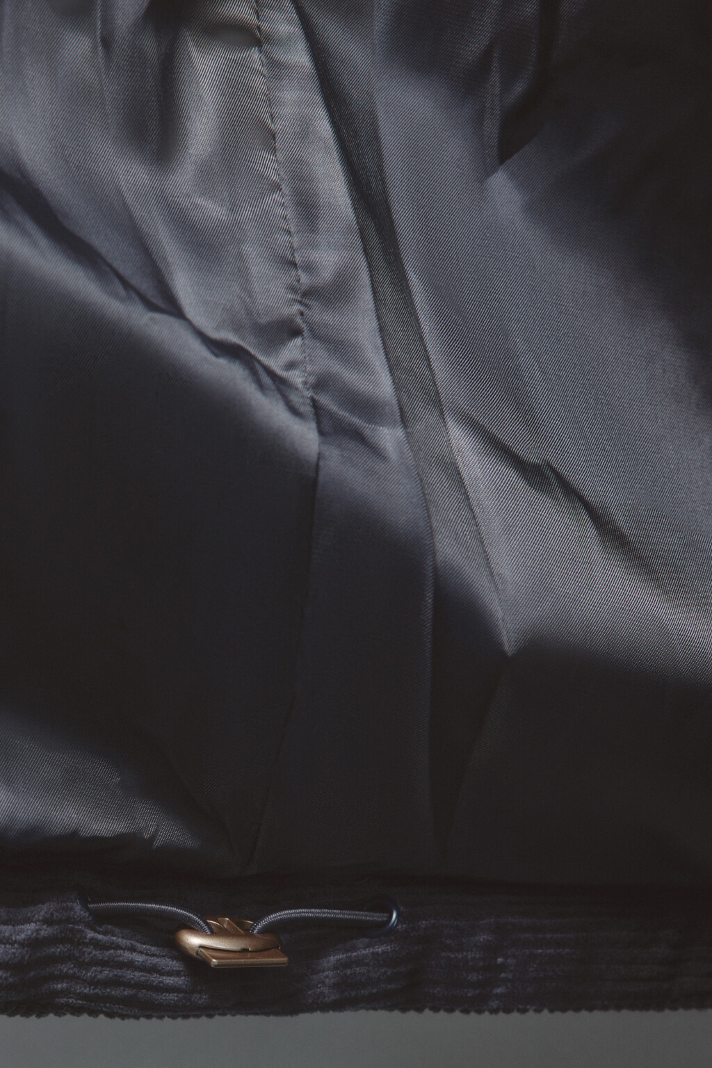 Куртка oversize вельветовая с воротником-стойкой - цвет серый - 8