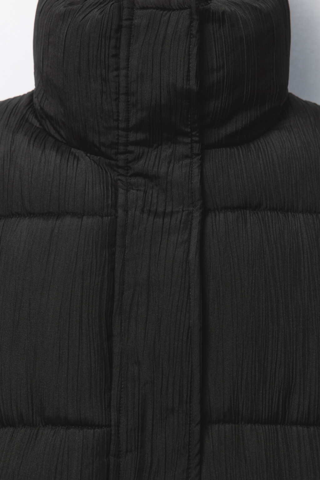 Куртка стеганая с воротником-стойкой - цвет черный - 6