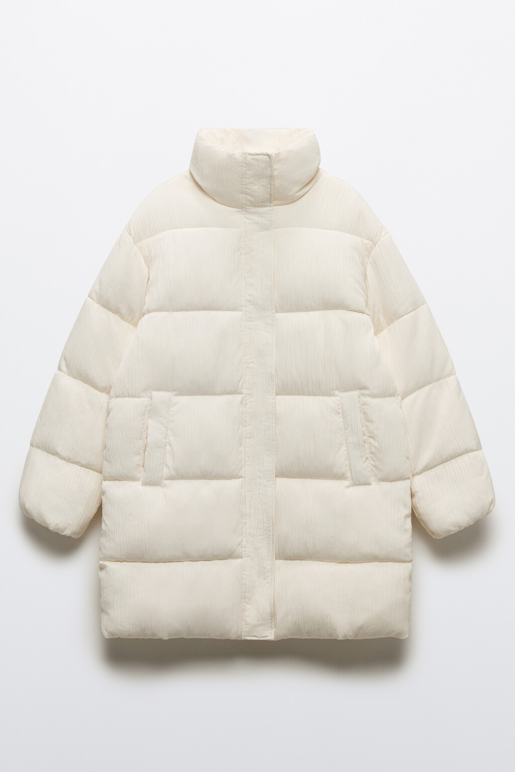 Куртка стеганая с воротником-стойкой - цвет молочный - 9