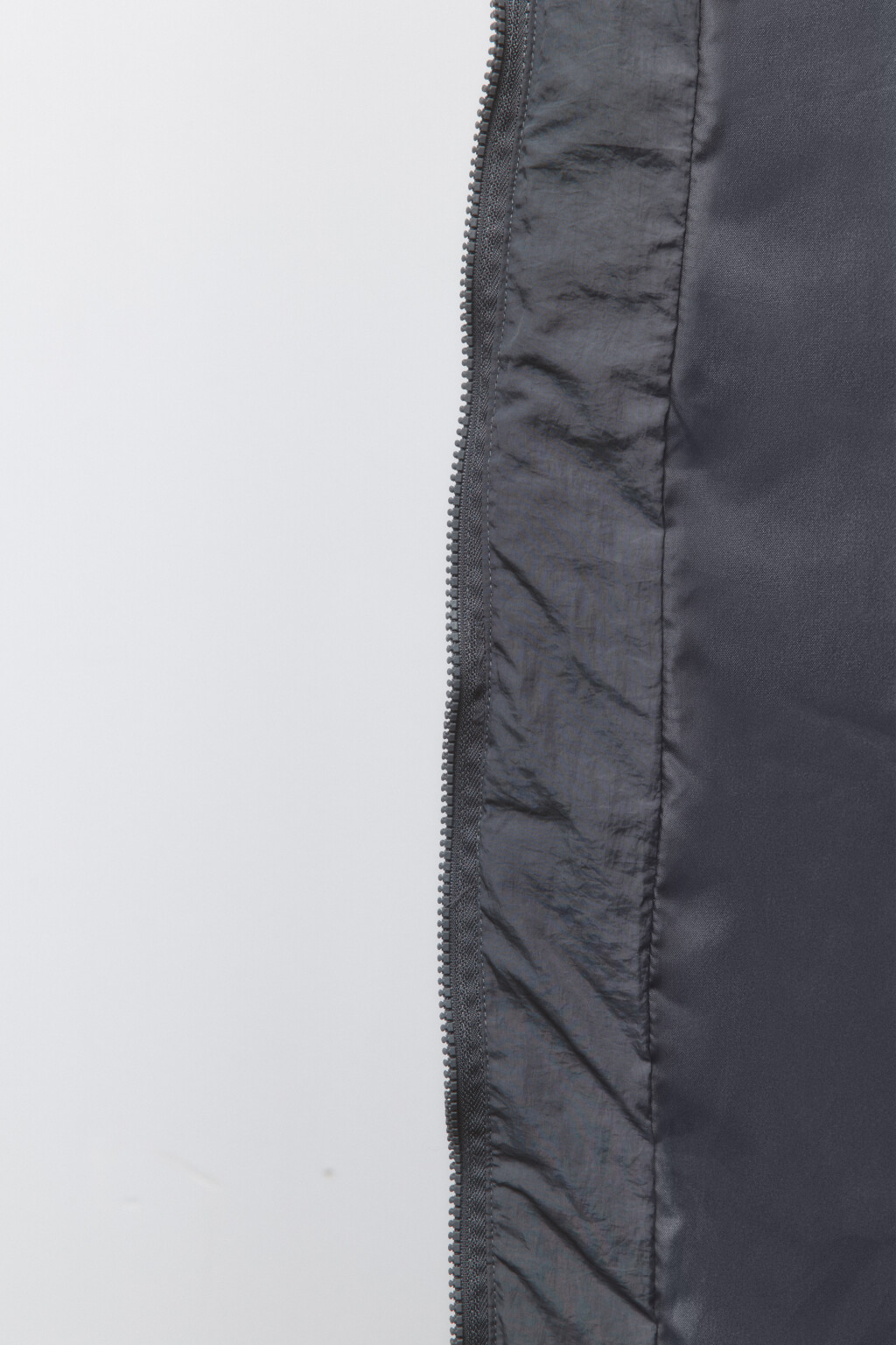 Пальто стеганое с капюшоном и воротником-стойкой - цвет серый - 8