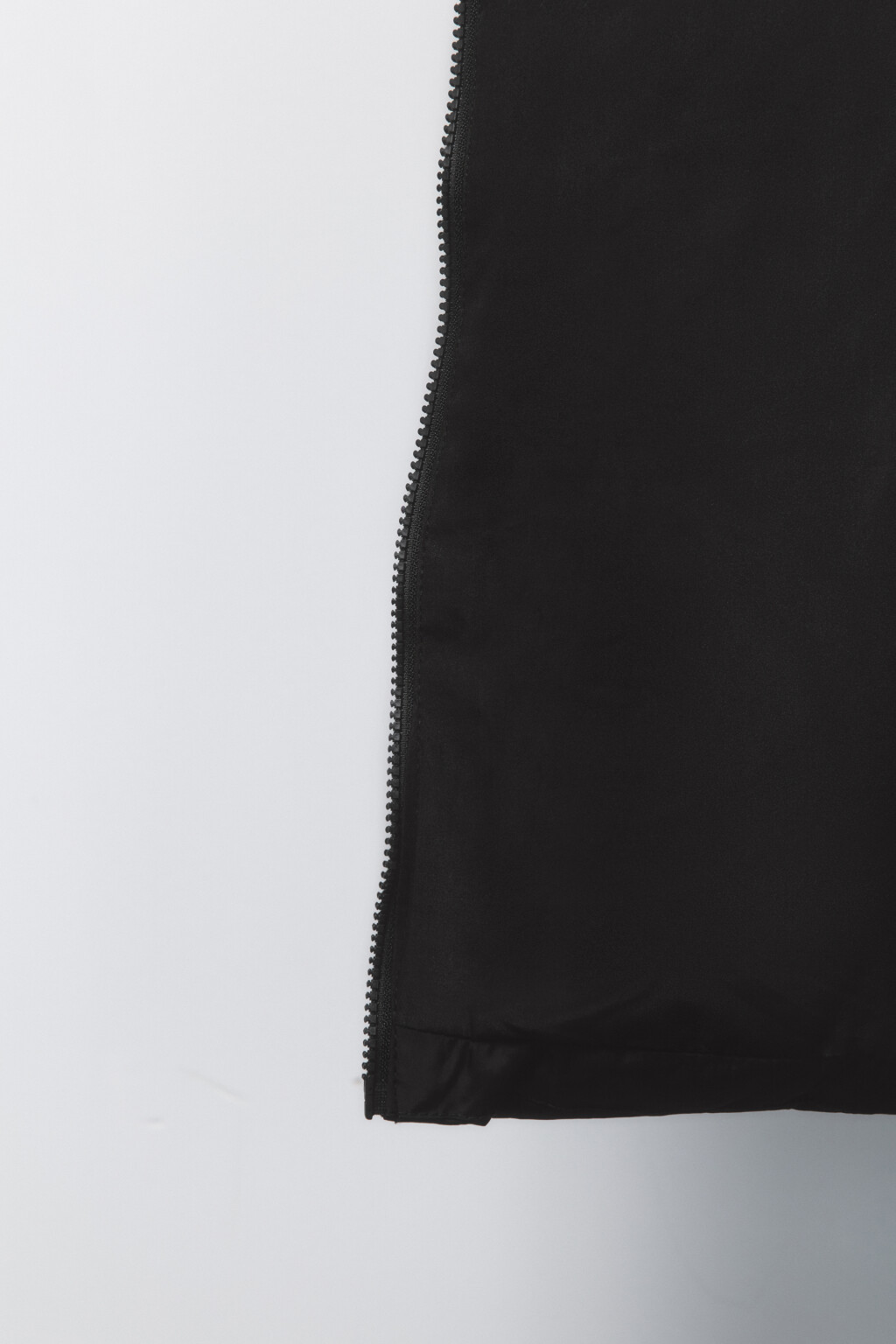 Куртка стеганая удлиненная с капюшоном - цвет черный - 8