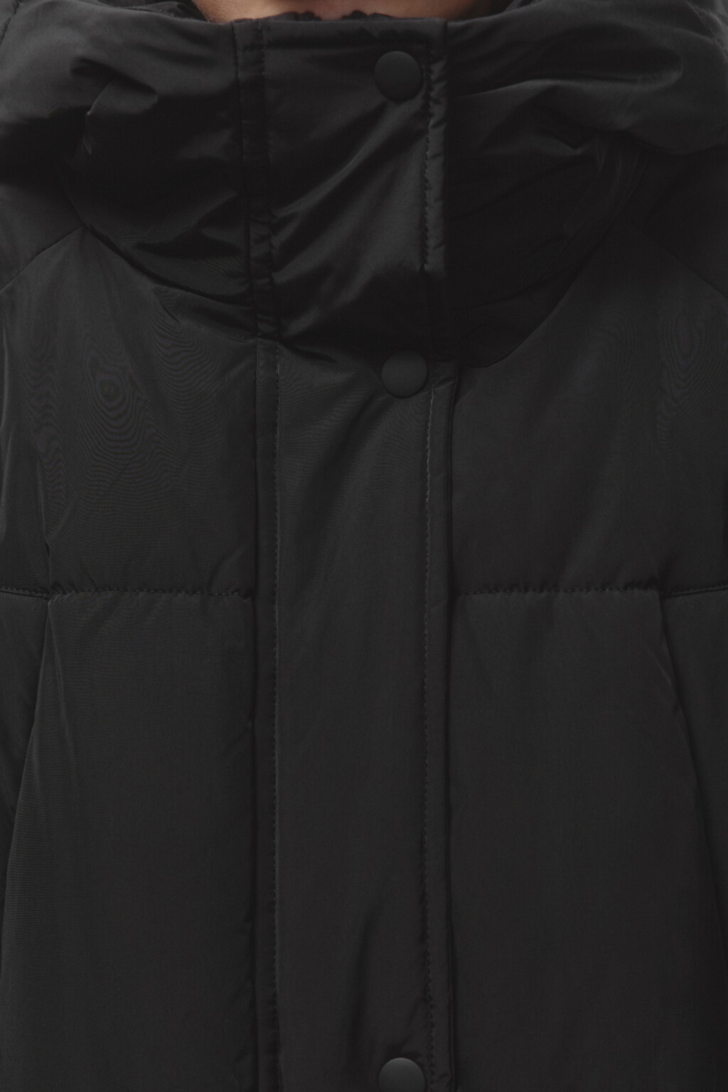 Куртка стеганая с подкладкой из искусственного меха - цвет черный - 7