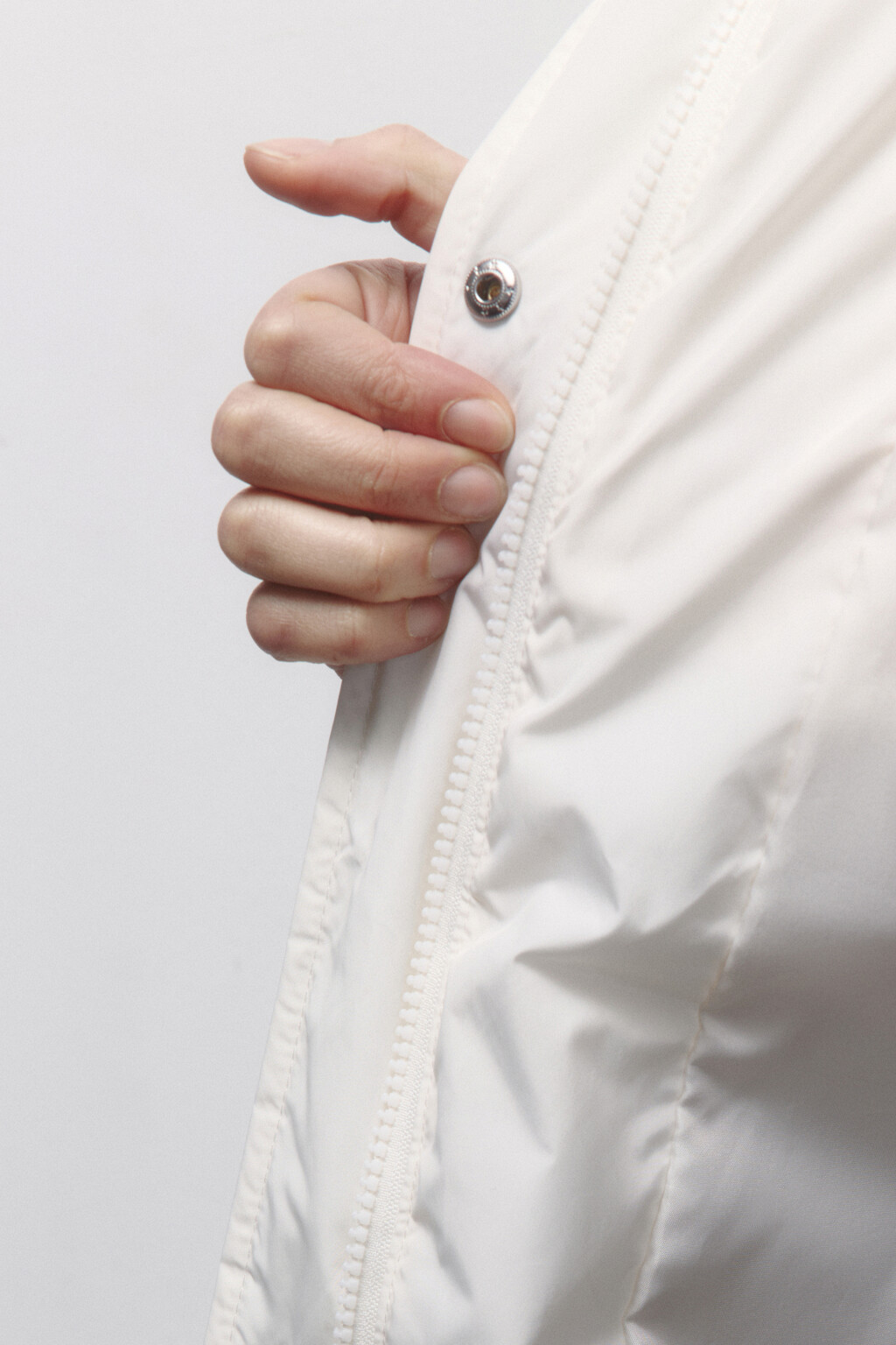 Куртка стеганая с подкладкой из искусственного меха - цвет молочный - 6