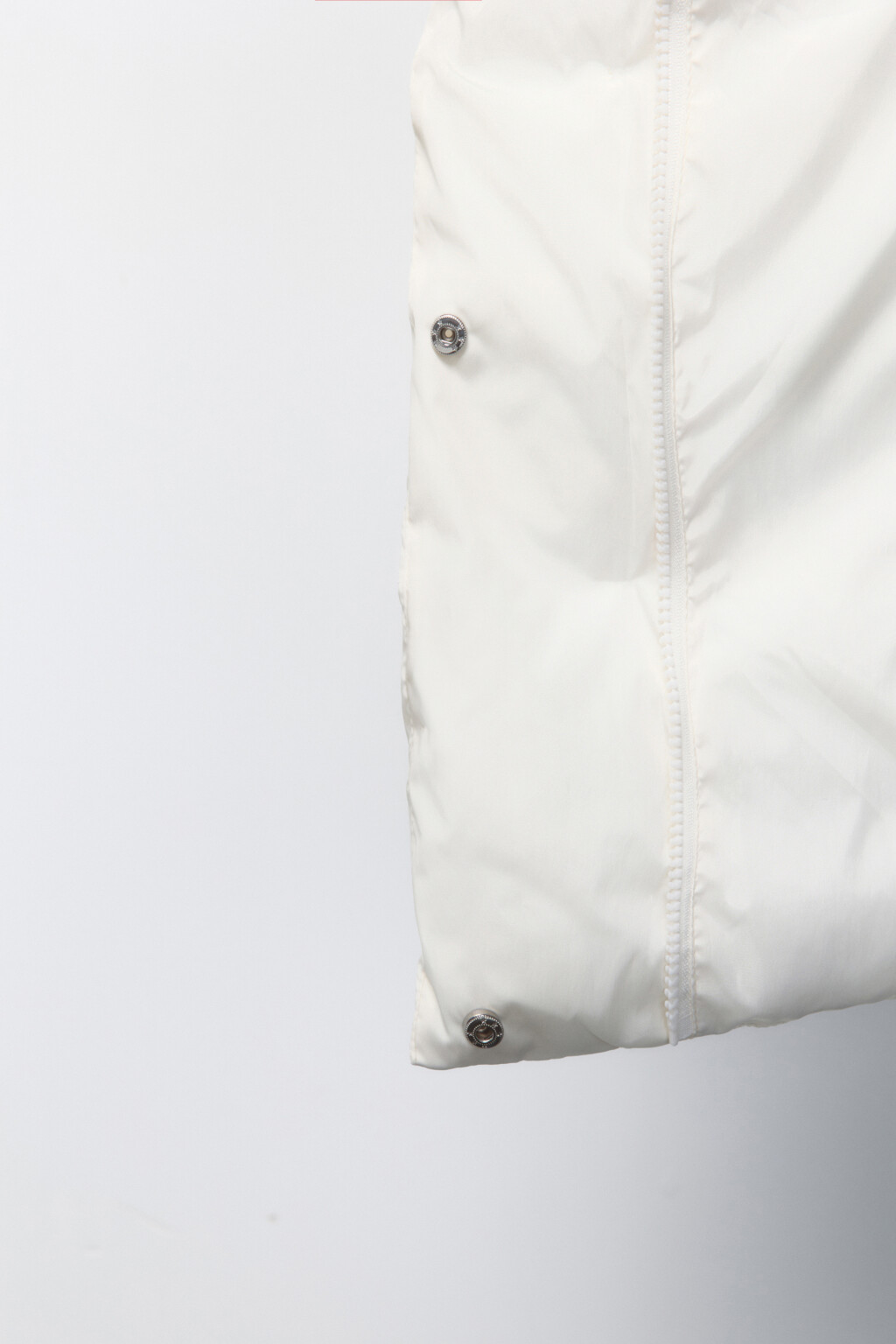 Куртка стеганая с запахом и воротником-стойкой - цвет молочный - 8