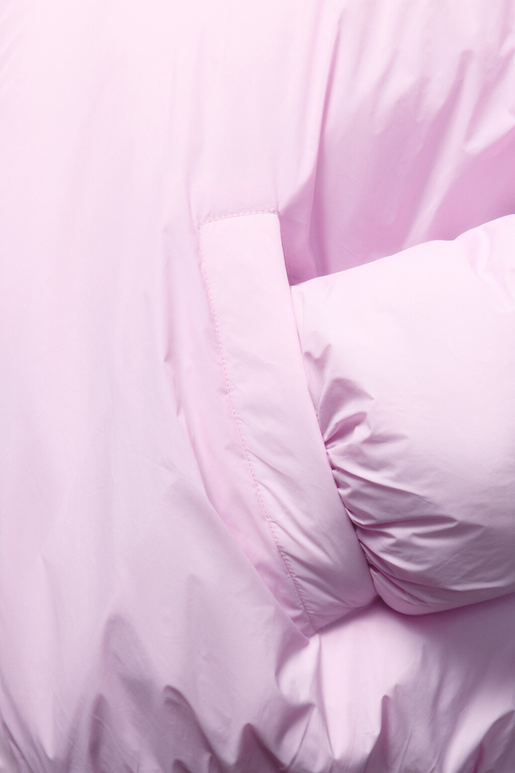 Куртка короткая утепленная с капюшоном - цвет розовый - 7