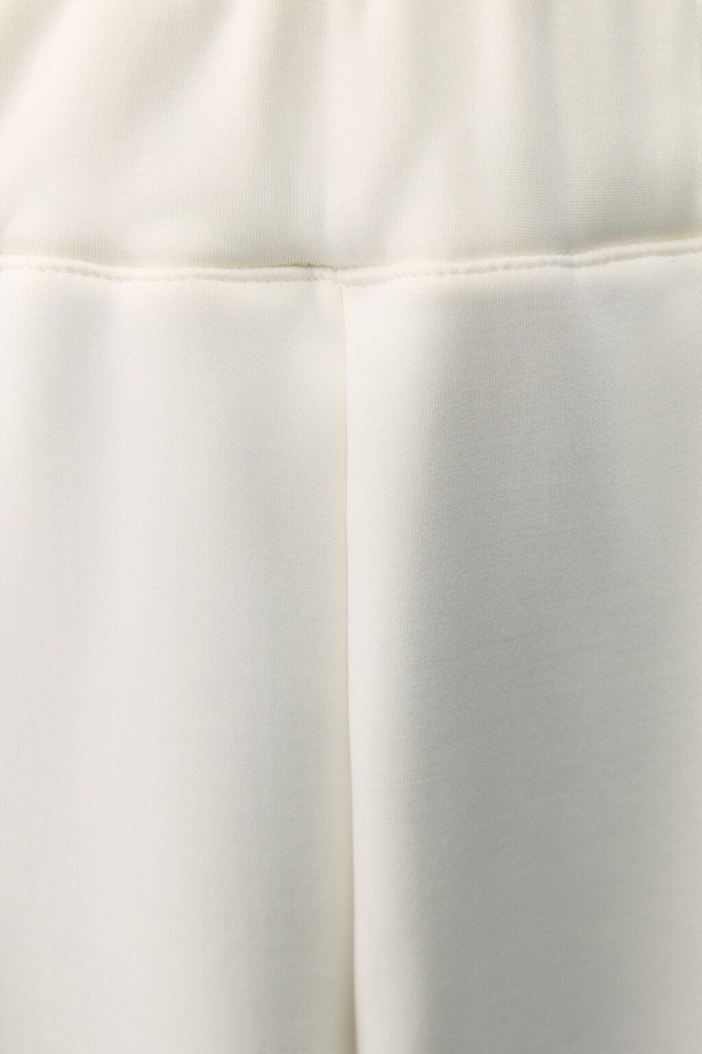 Брюки-джоггеры спортивные с начесом - цвет ванильный - 7