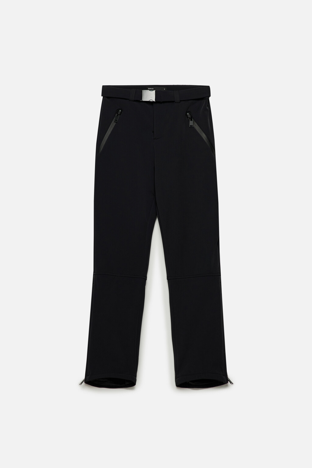 Брюки клеш горнолыжные утепленные - цвет черный - 7