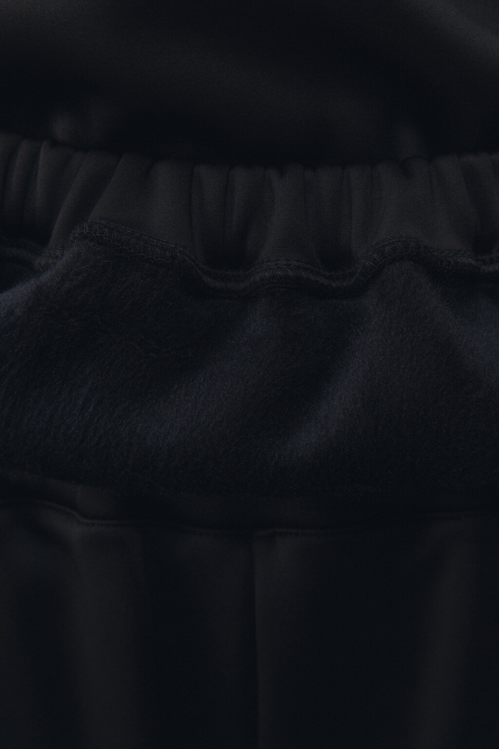 Худи oversize спортивная с капюшоном и принтом - цвет черный - 9
