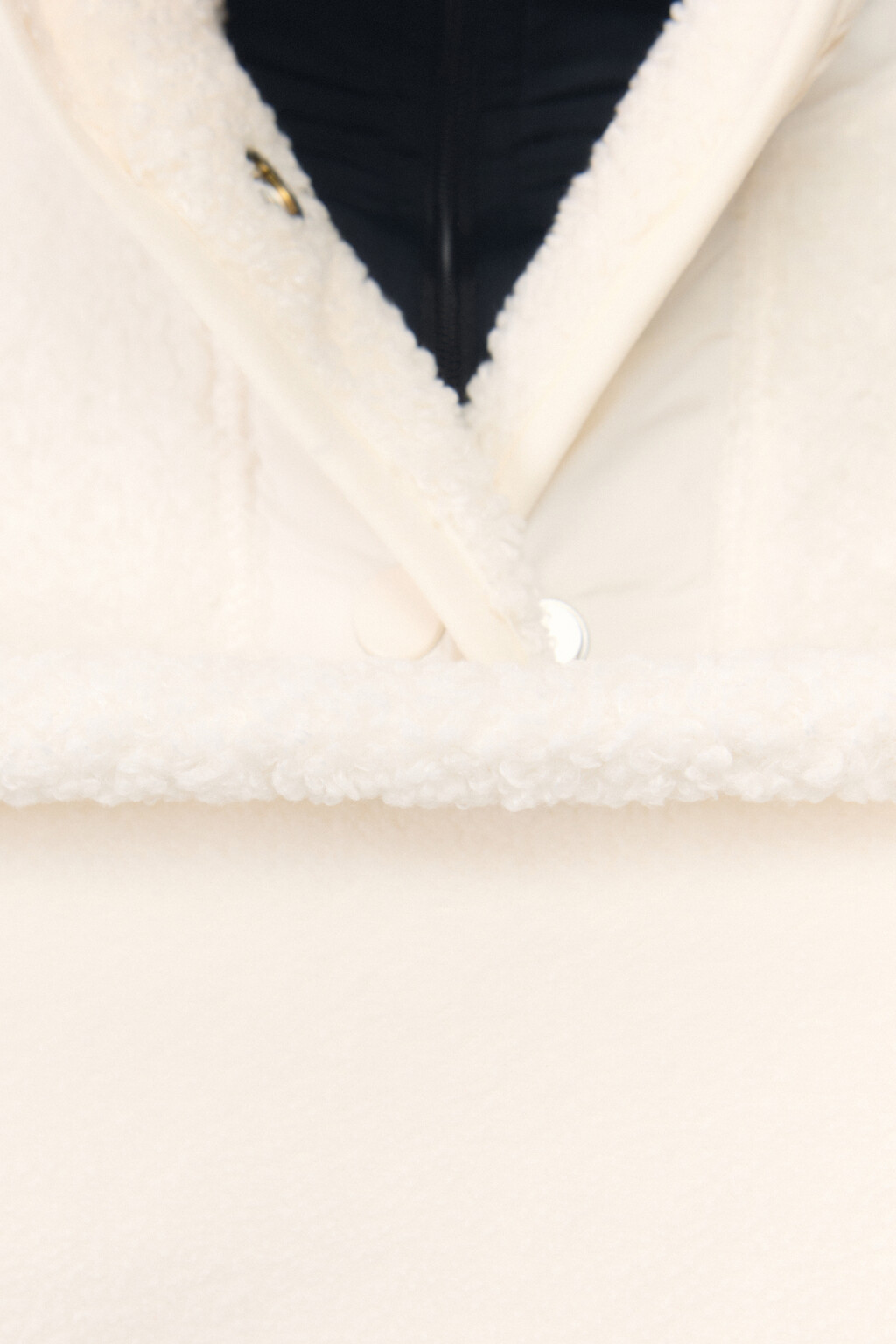 Толстовка-флиска oversize спортивная - цвет ванильный - 8