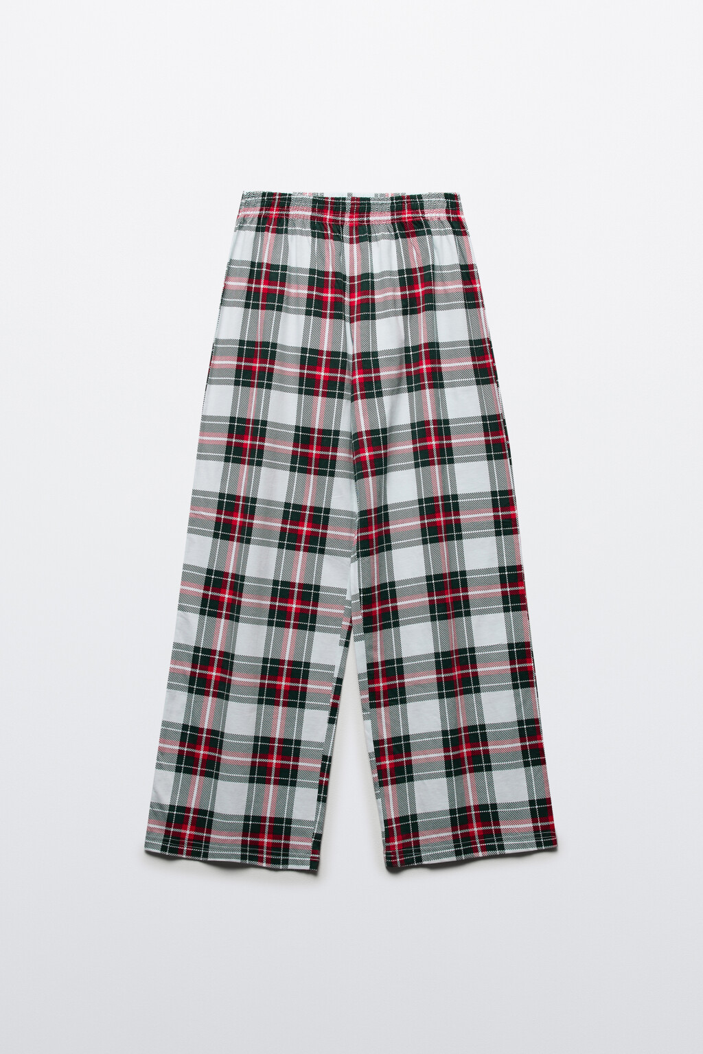Брюки пижамные прямые в клетку - цвет мультиколор - 9