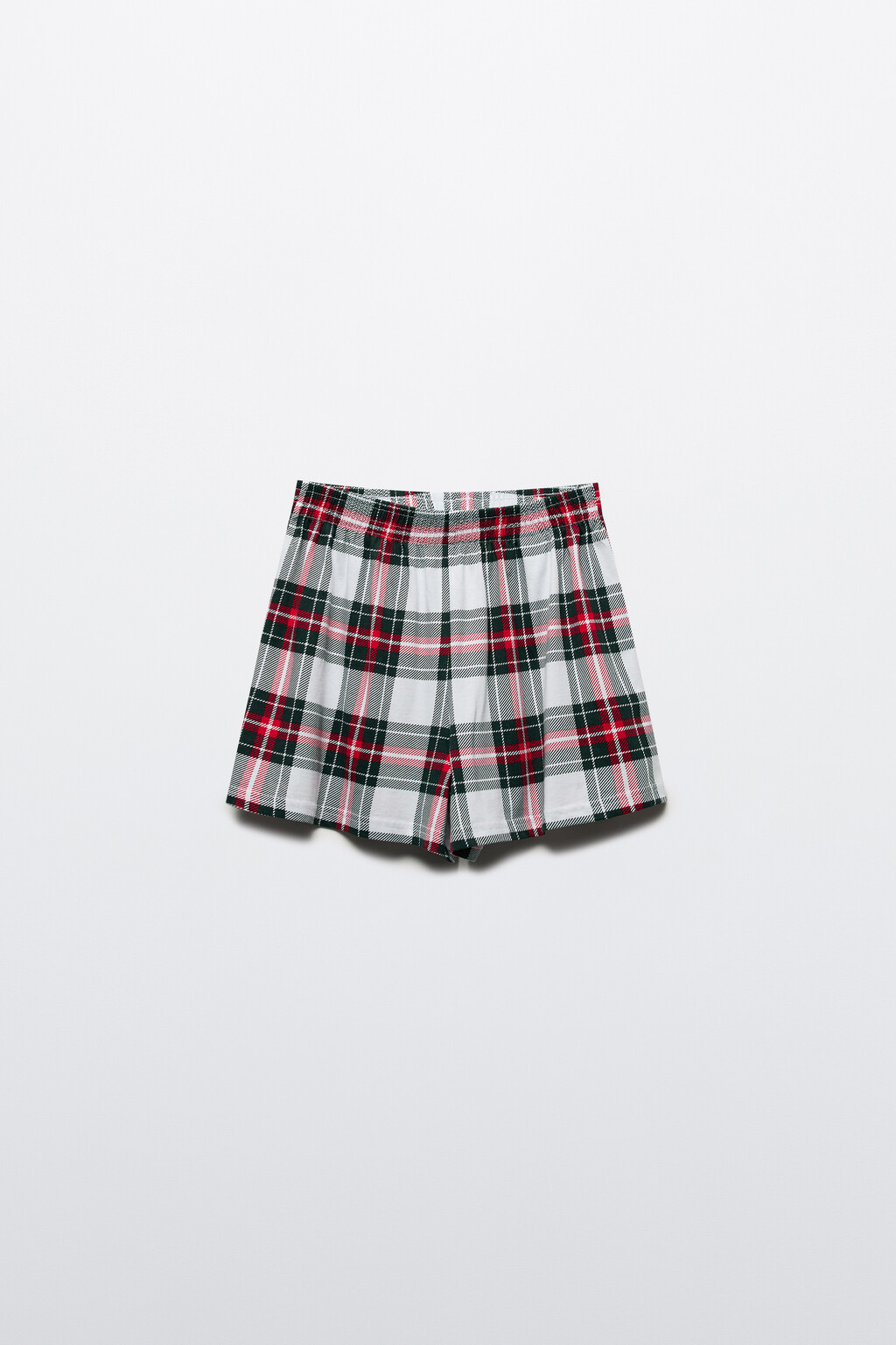 Шорты пижамные хлопковые в клетку - цвет мультиколор - 7