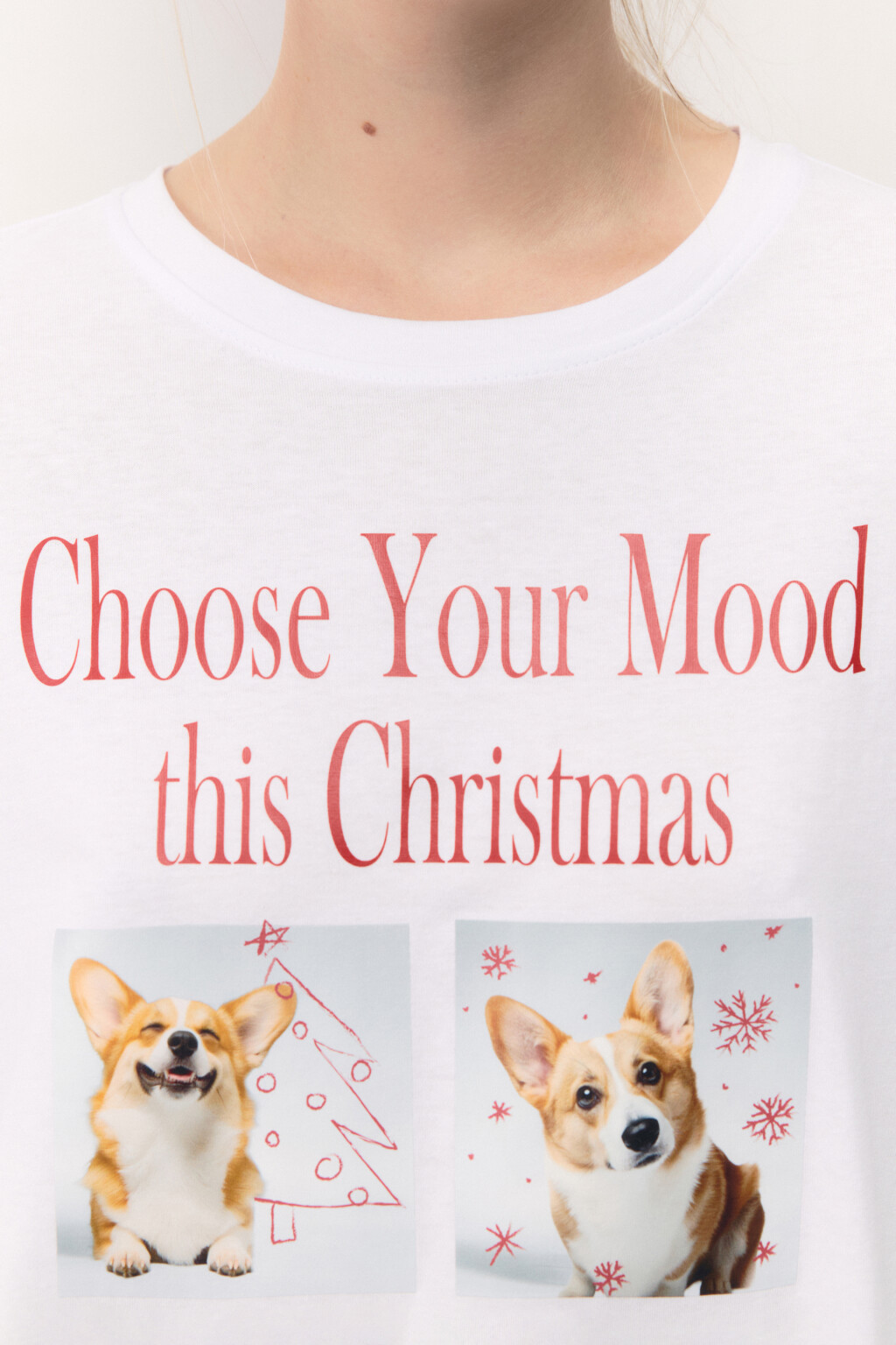 Лонгслив хлопковый с рождественским принтом - цвет мультиколор - 6