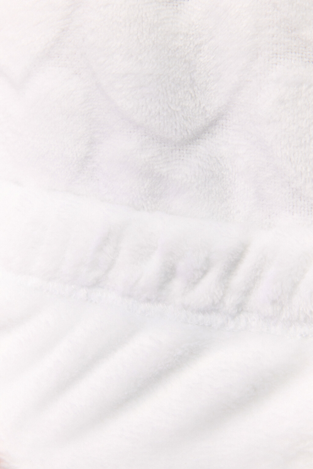 Толстовка домашняя плюшевая с сердечками - цвет ванильный - 8