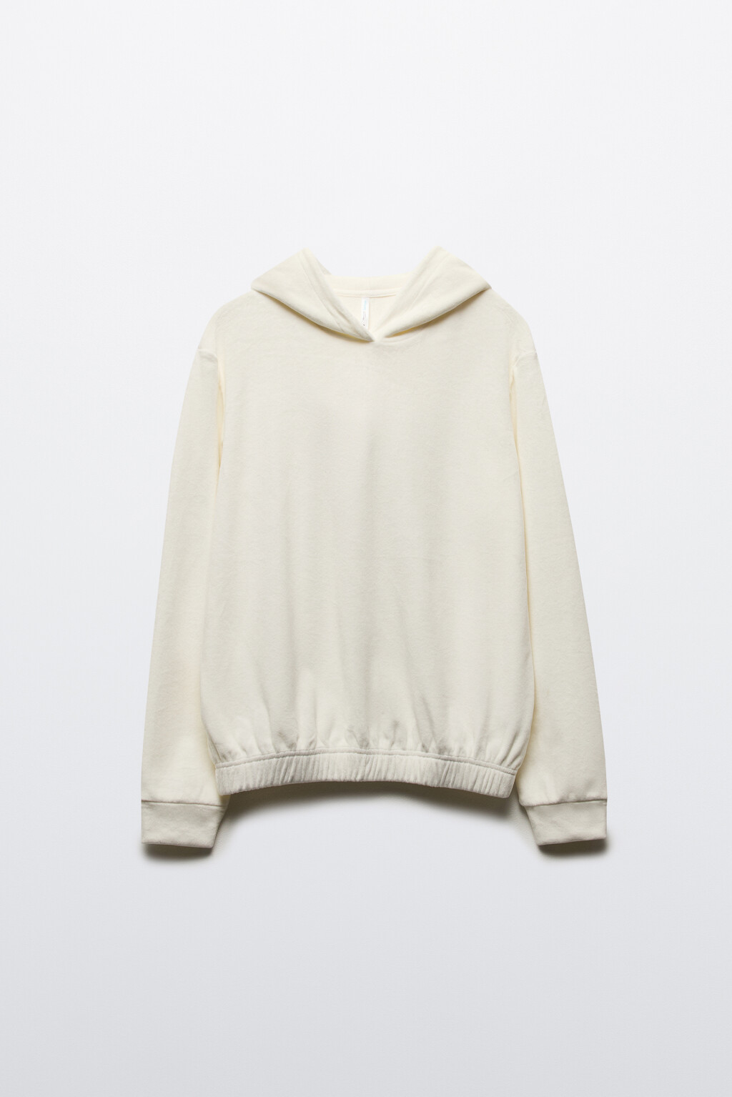 Толстовка домашняя плюшевая со стразами - цвет ванильный - 9