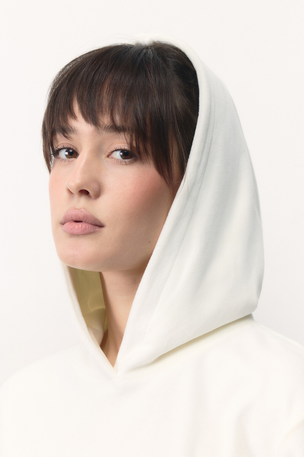 Толстовка домашняя плюшевая со стразами - цвет ванильный - 7