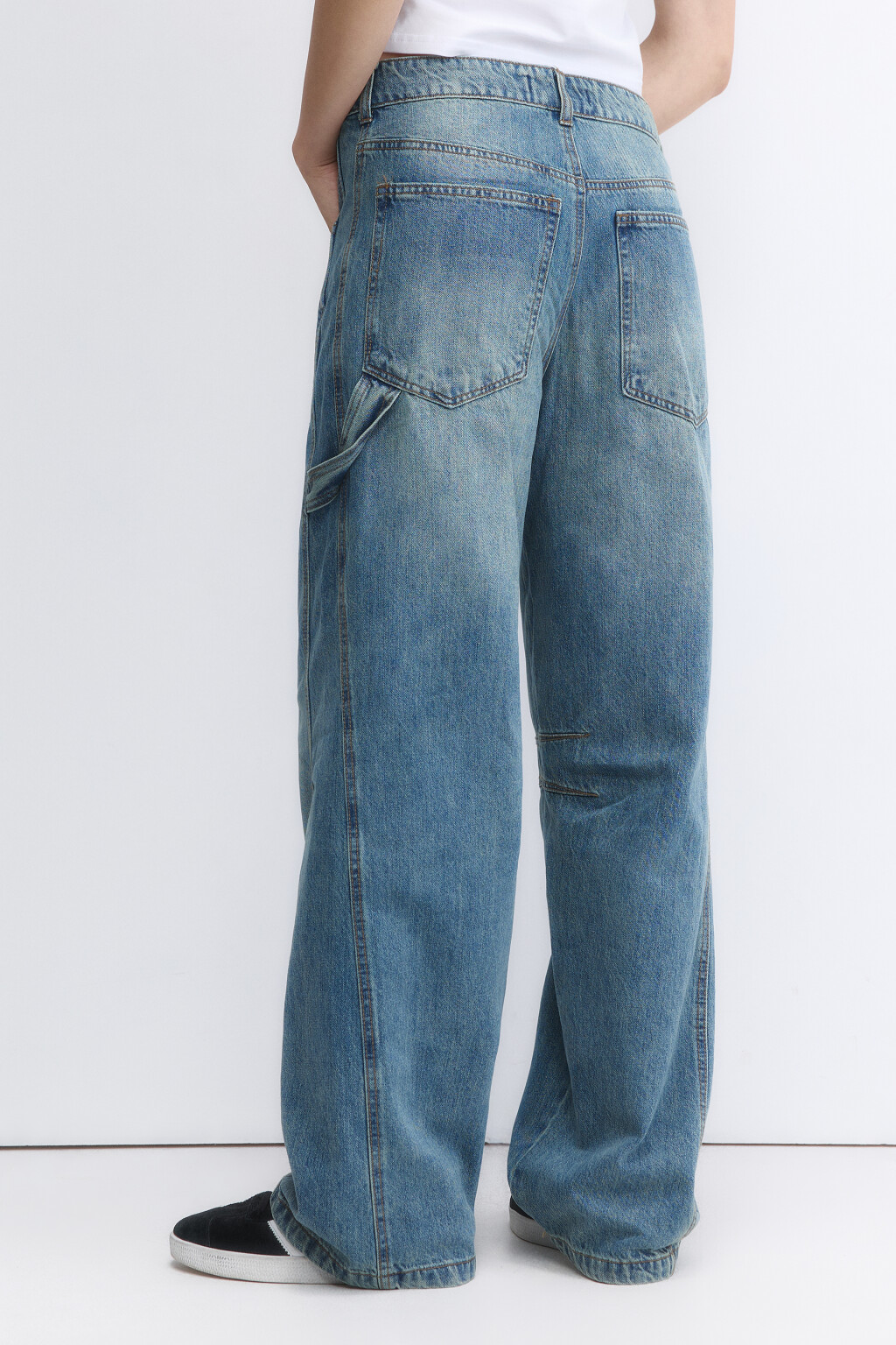 Джинсы carpenter fit со средней посадкой - цвет синий - 3