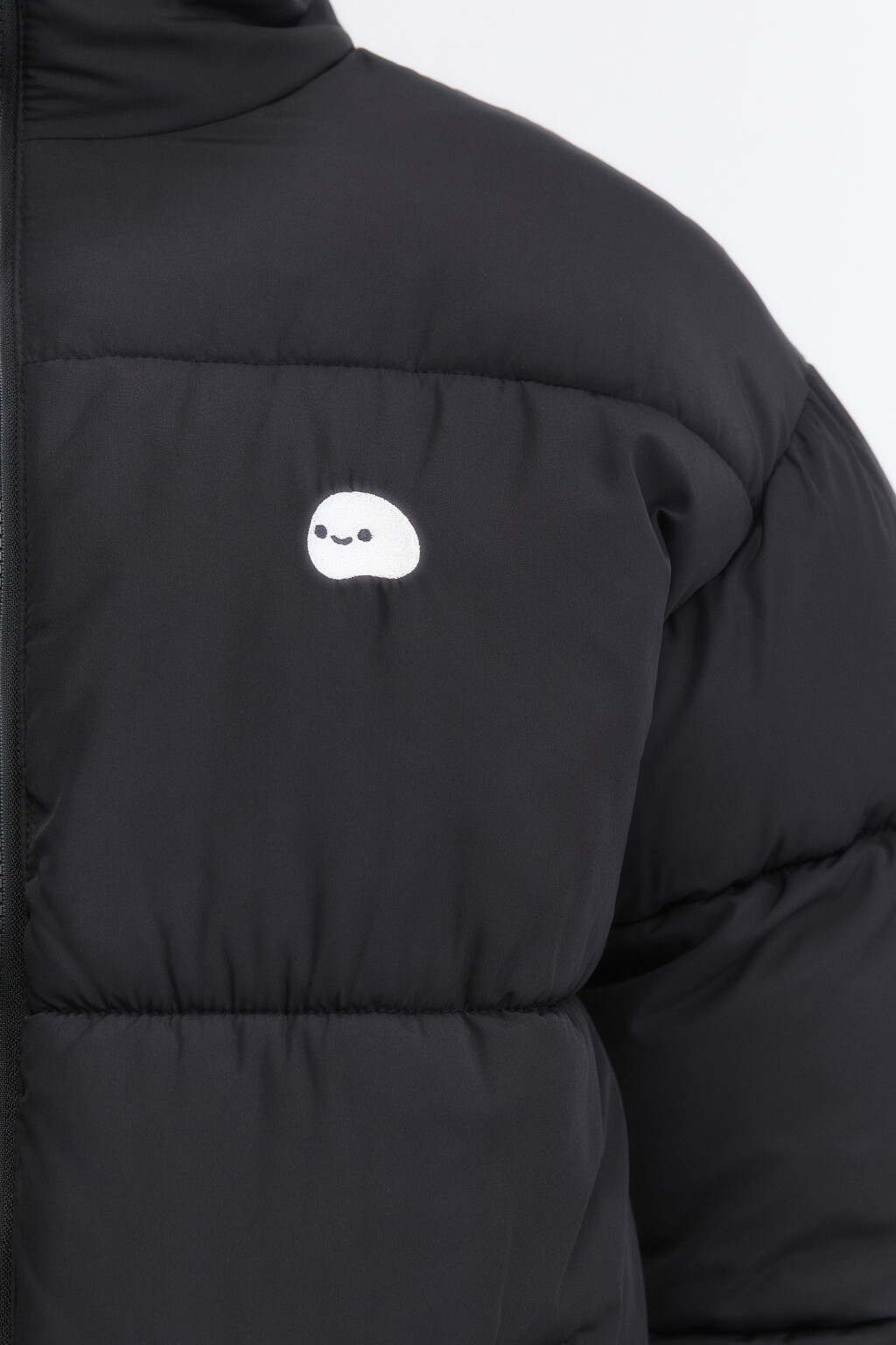 Куртка стеганая с подкладкой из искусственного меха - цвет черный - 7