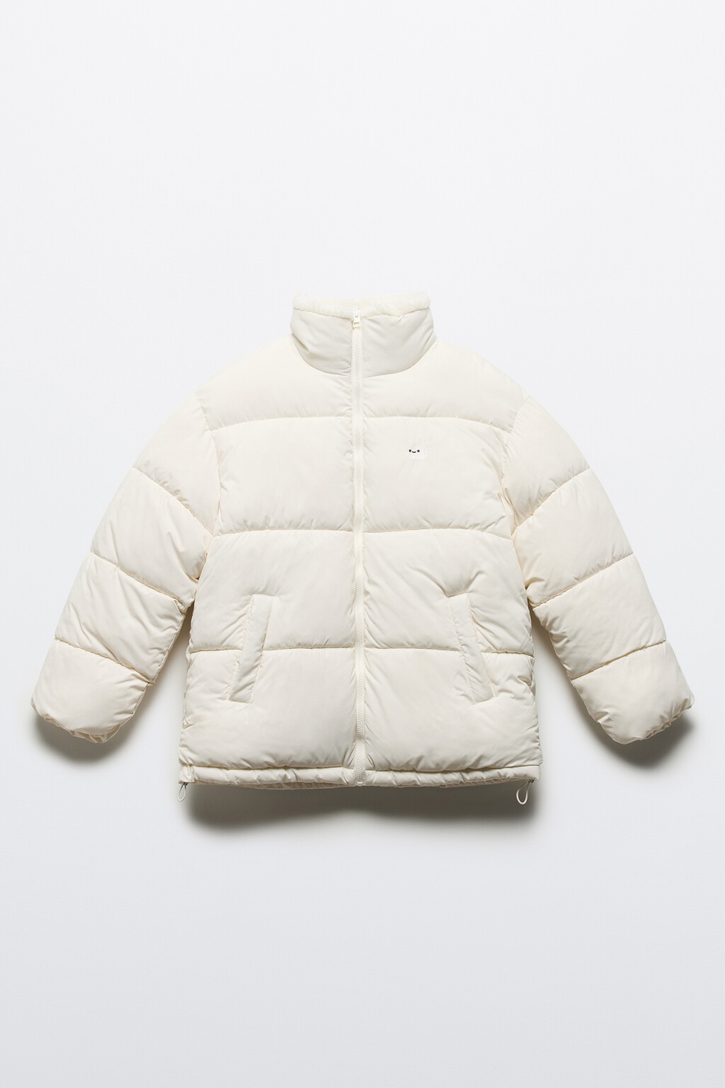 Куртка стеганая с подкладкой из искусственного меха - цвет молочный - 10