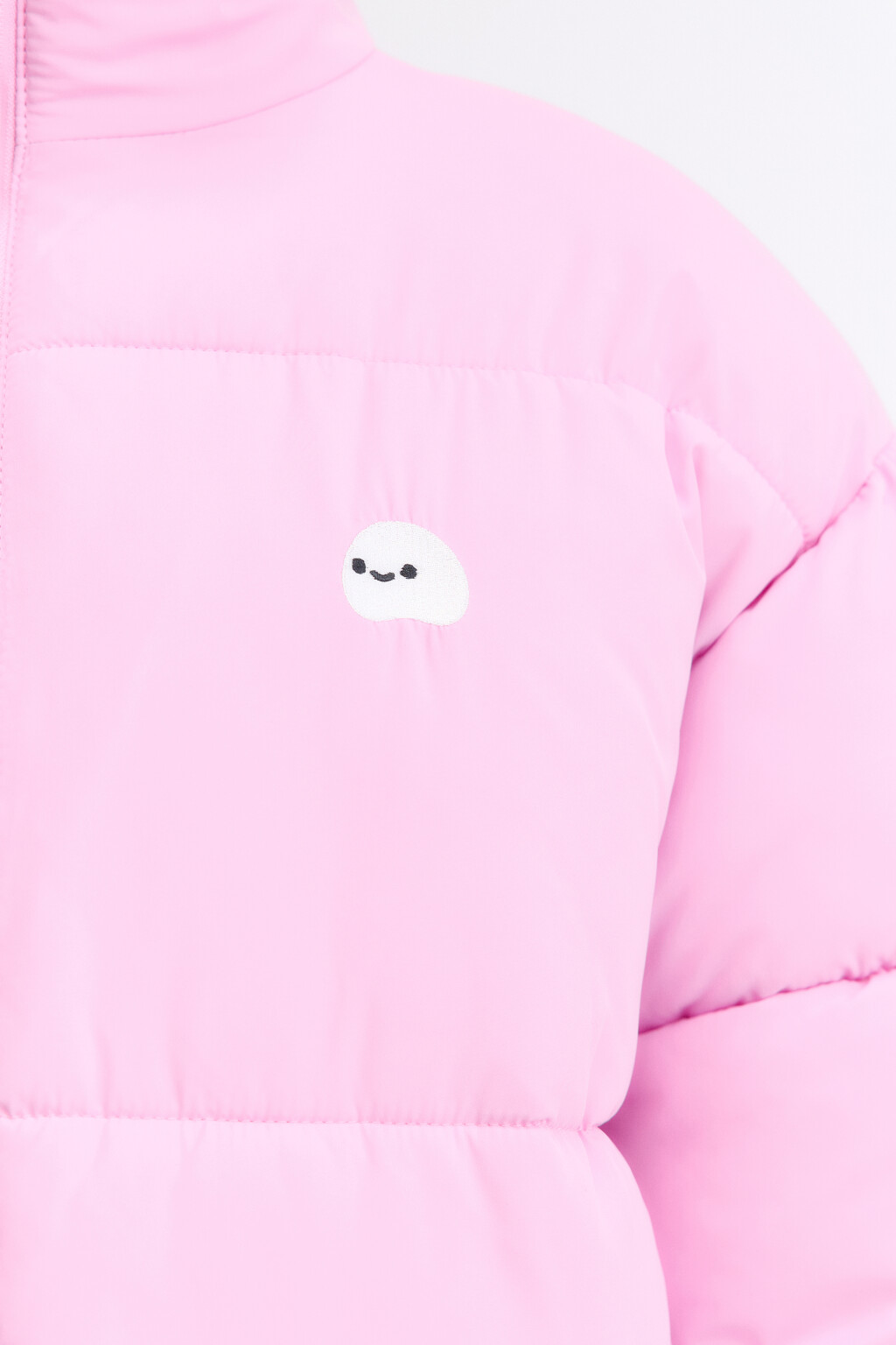 Куртка стеганая с подкладкой из искусственного меха - цвет розовый - 7