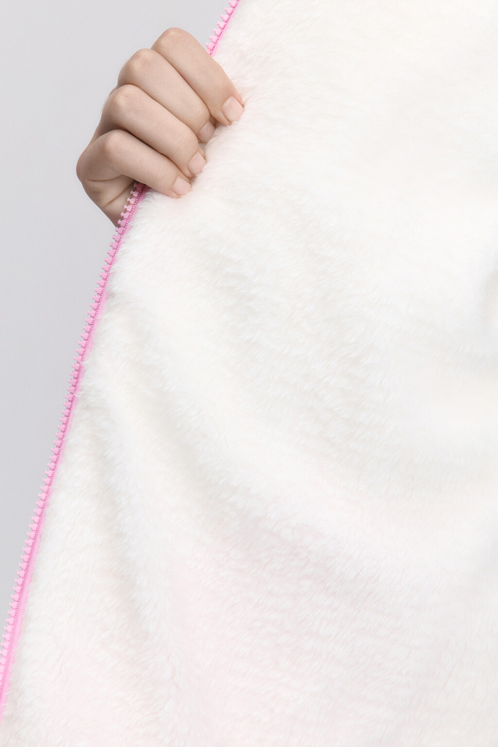 Куртка стеганая с подкладкой из искусственного меха - цвет розовый - 9