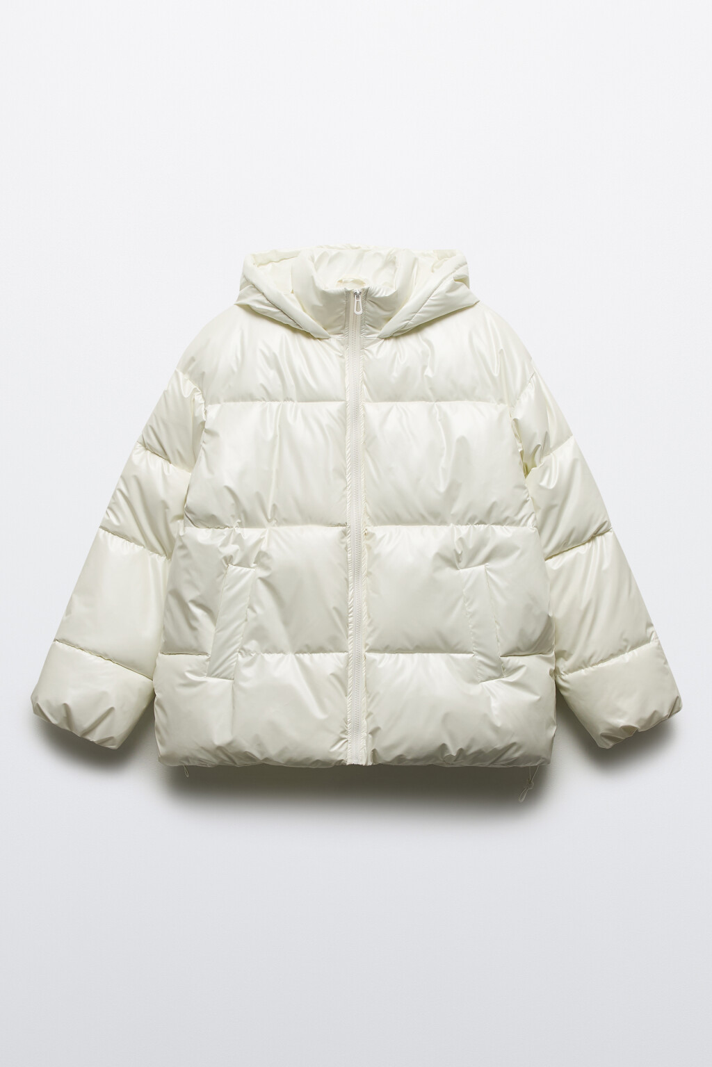 Куртка стеганая с жемчужным эффектом - цвет белый - 9