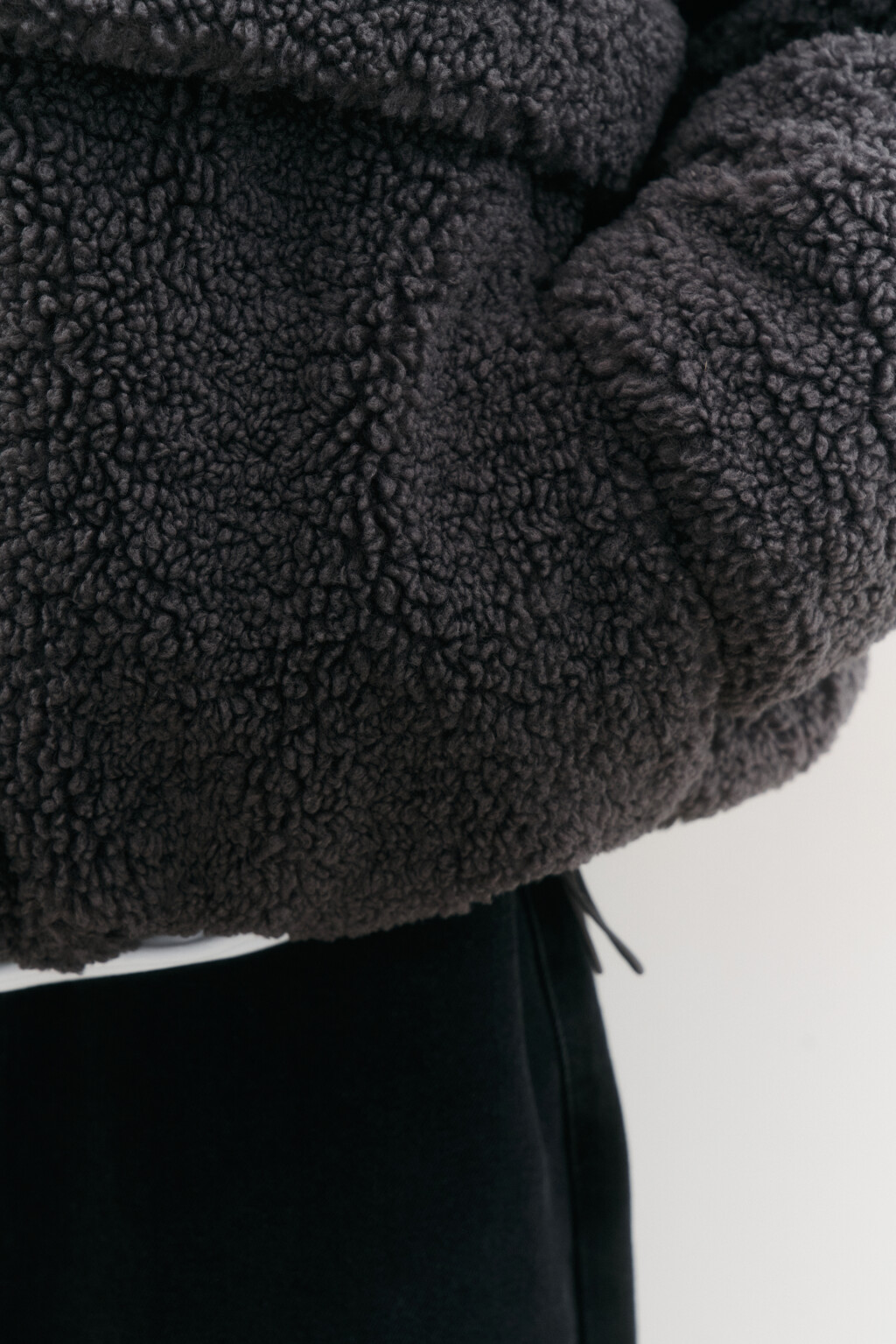 Куртка флисовая утепленная с капюшоном - цвет серый - 8