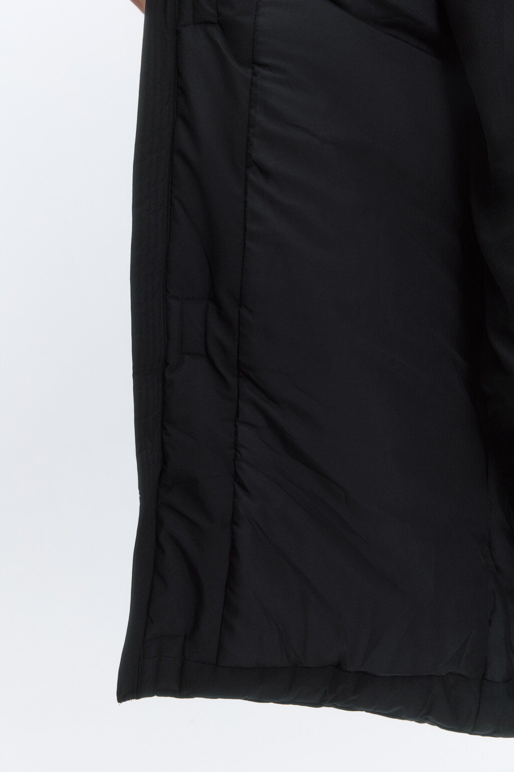 Куртка-парка длинная утепленная с капюшоном - цвет черный - 9