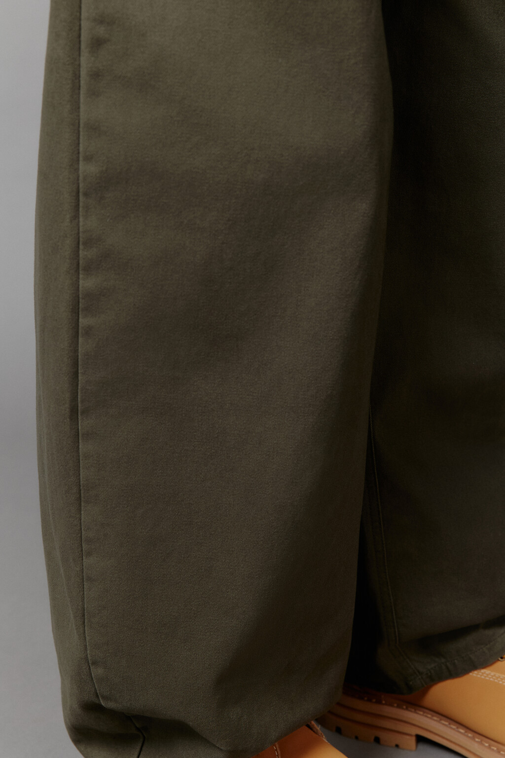 Брюки skater fit широкие хлопковые - цвет зеленый - 10