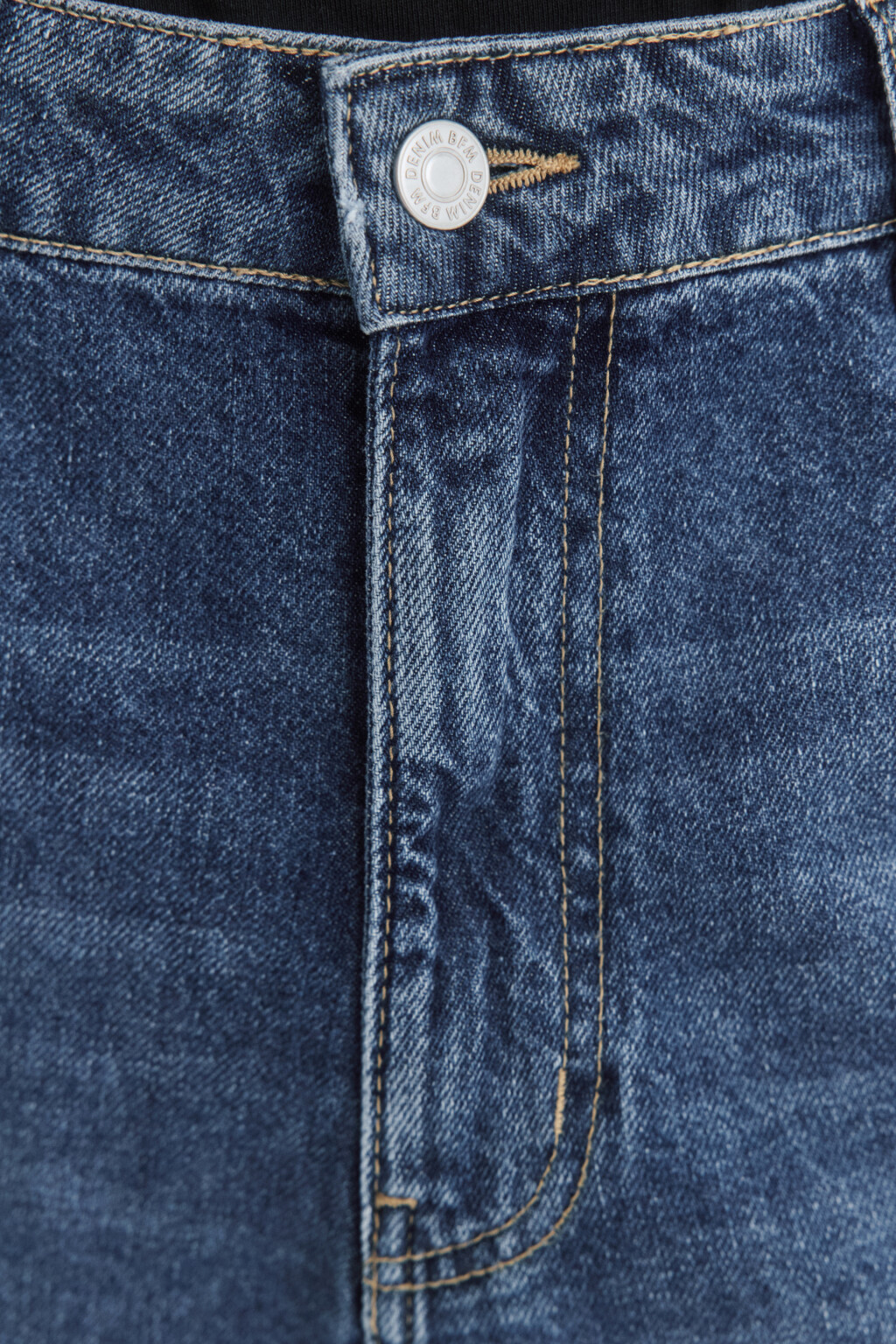 Джинсы loose fit со средней посадкой - цвет голубой - 7