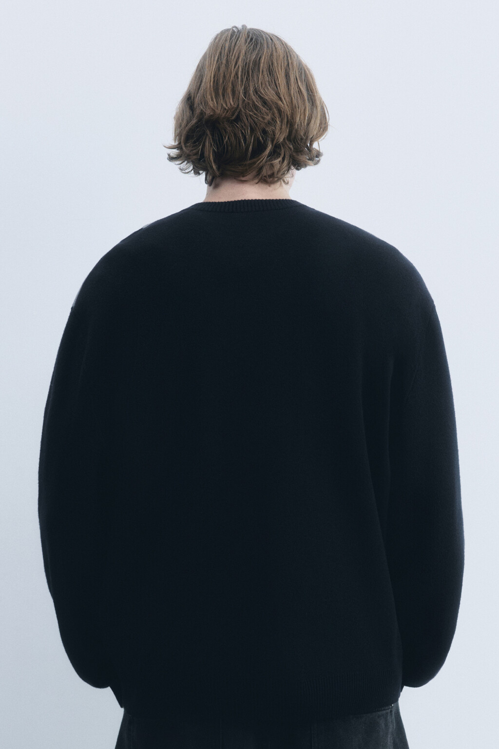 Джемпер вязаный вискозный с принтом - цвет мультиколор - 6