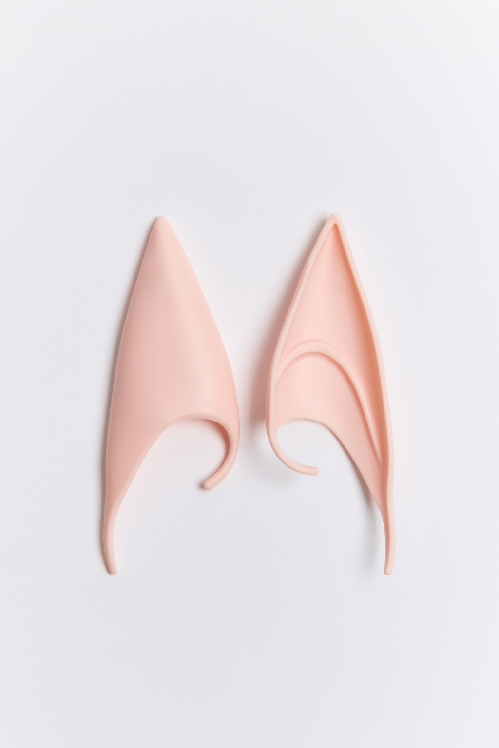 Уши эльфийские карнавальные - цвет бежевый - 1