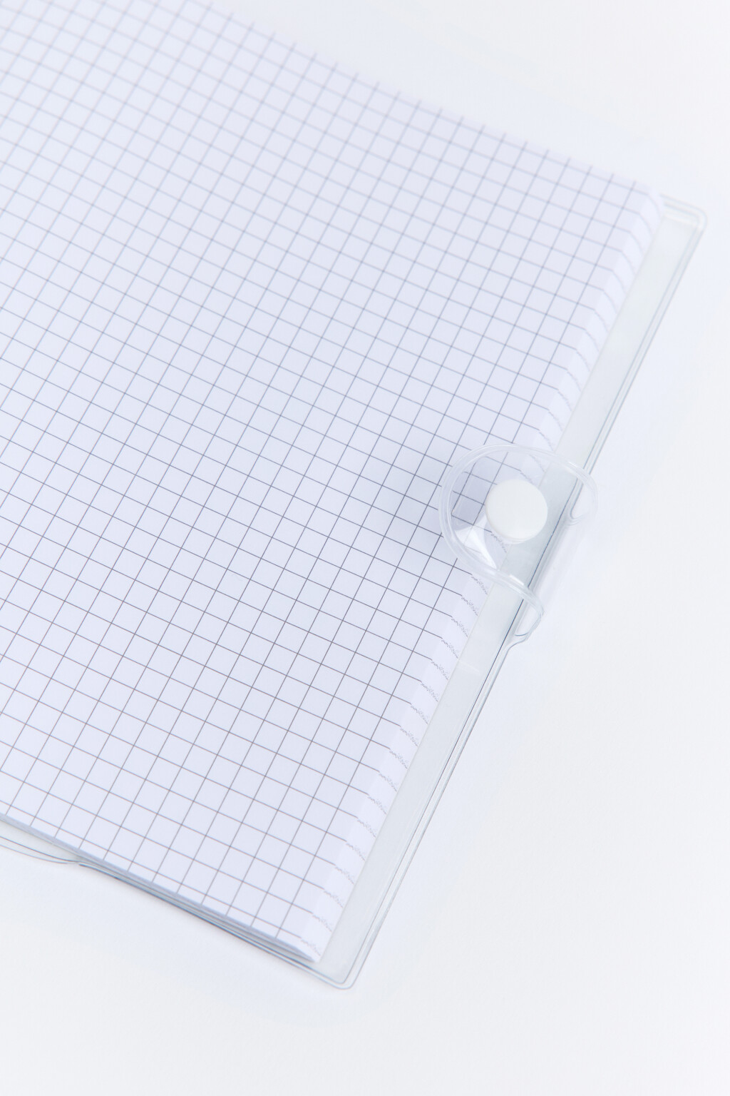 Блокнот с принтом и застежкой-кнопкой - цвет черный - 2