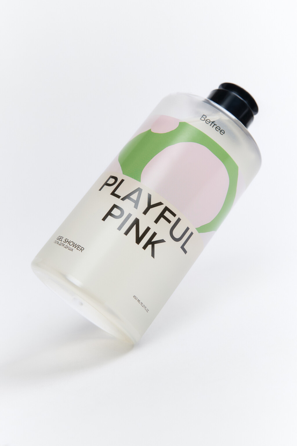 Гель для душа парфюмированный - цвет розовый - 2