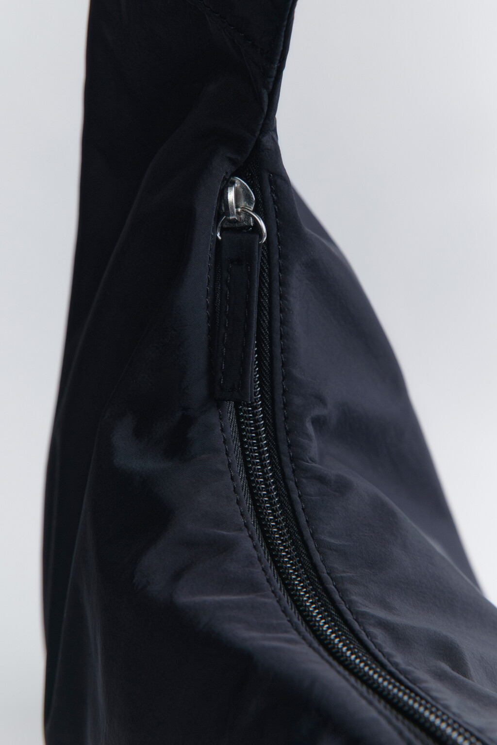 Сумка-тоут на плечо с бантом - цвет черный - 3