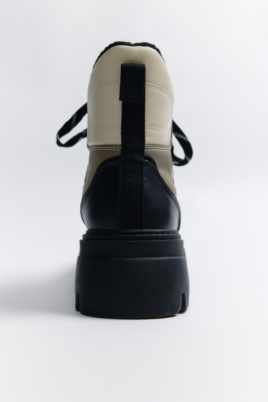 Ботинки утепленные в треккинговом стиле - цвет коричневый - 4