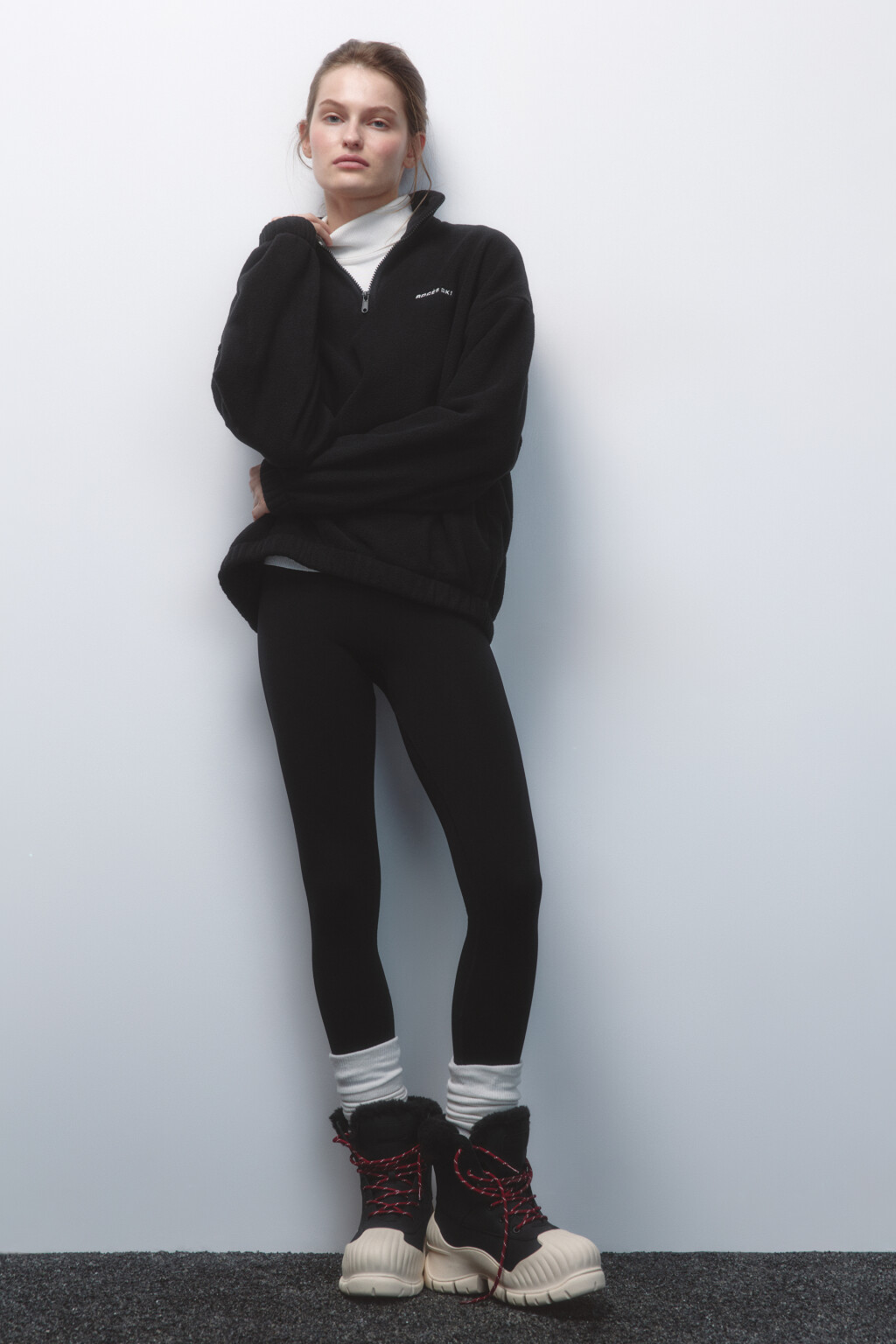 Ботинки зимние с теплой подкладкой - цвет черный - 9