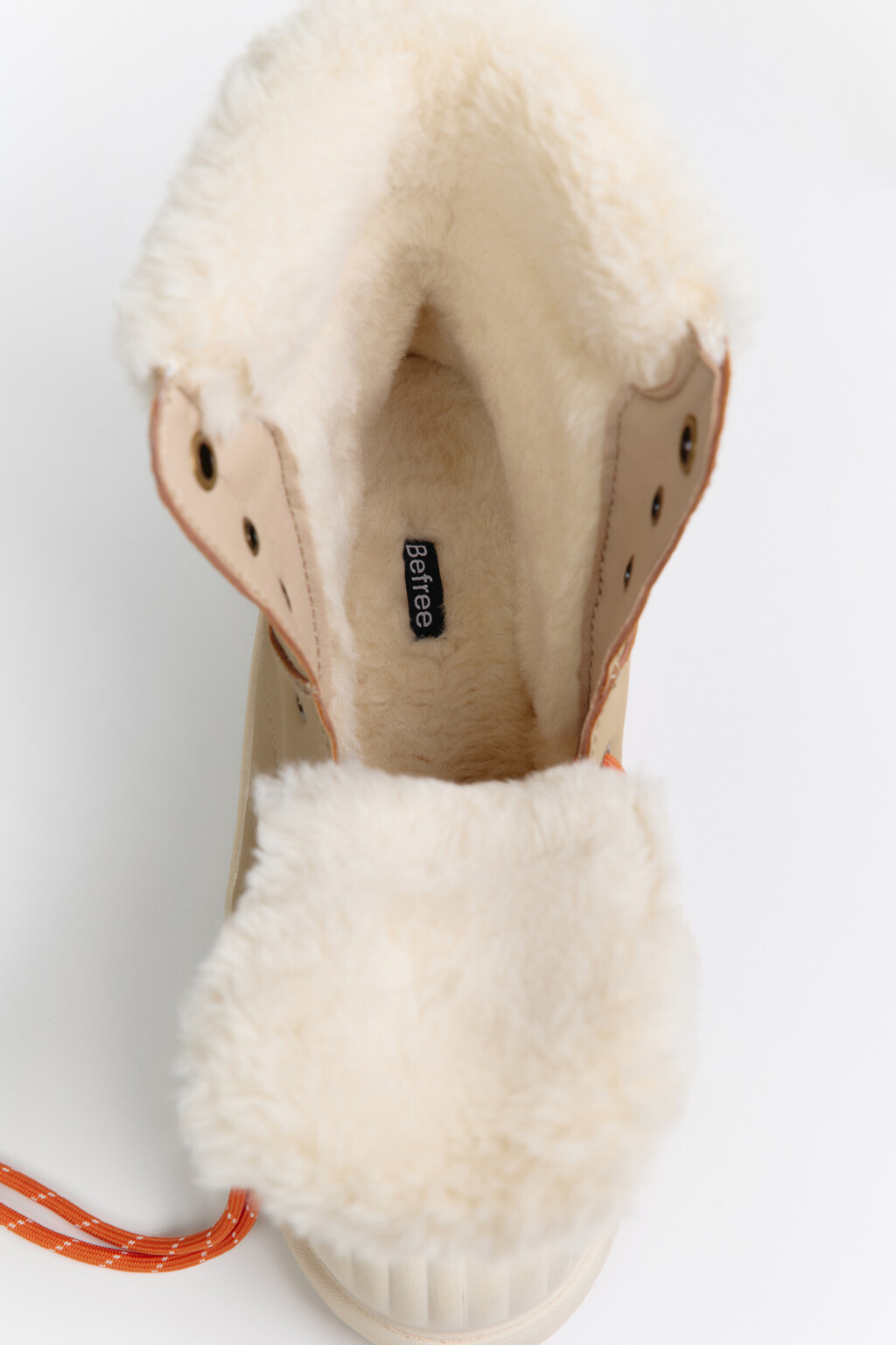 Ботинки зимние с теплой подкладкой - цвет бежевый - 6