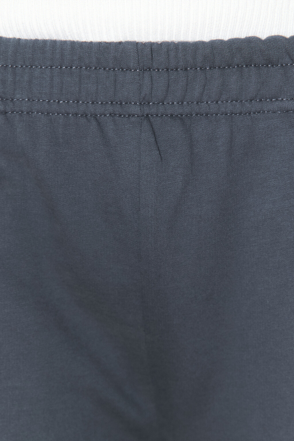 Брюки-джоггеры базовые из хлопкового футера - цвет серый - 5