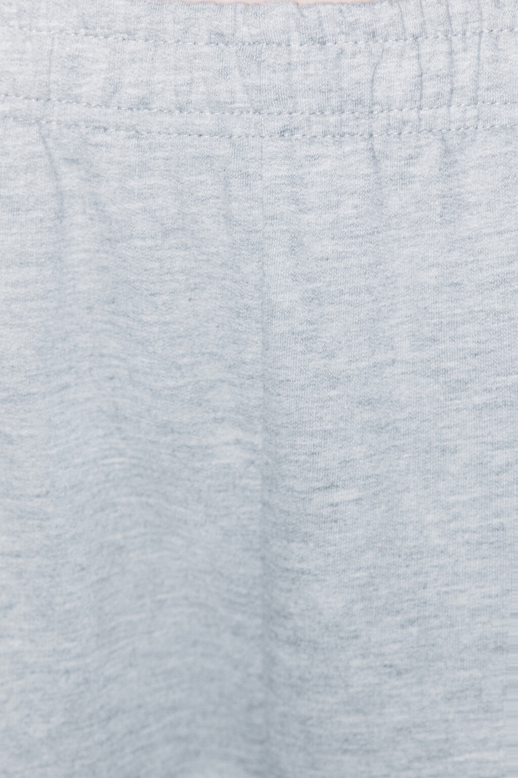 Брюки-джоггеры базовые трикотажные из футера - цвет серый - 5