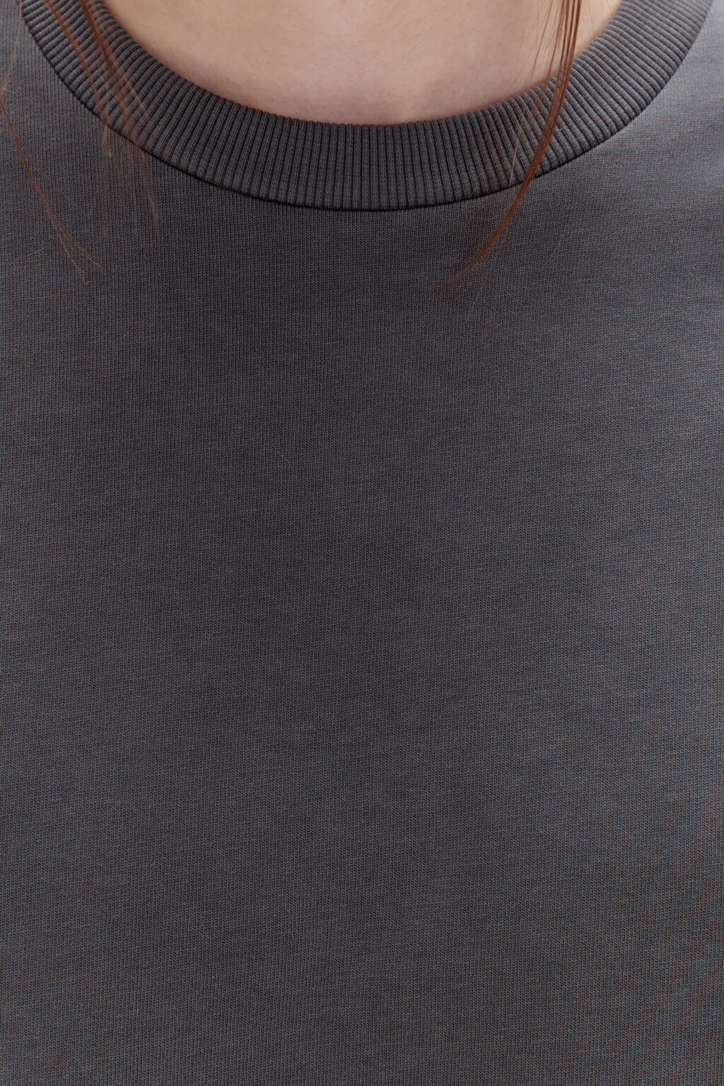 Футболка oversize из плотного хлопка - цвет серый - 5