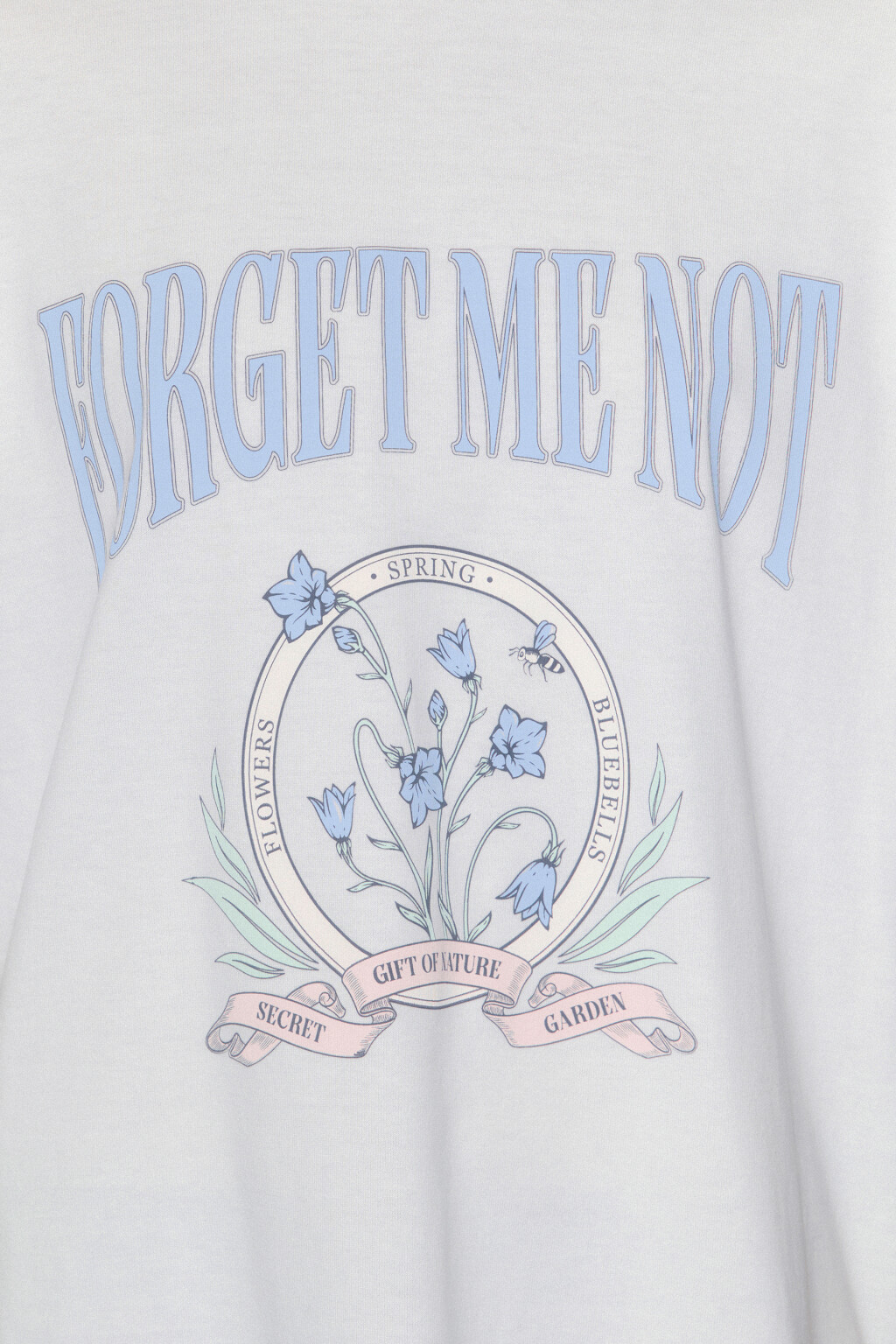 Футболка прямая хлопковая с принтом-надписью - цвет белый - 5