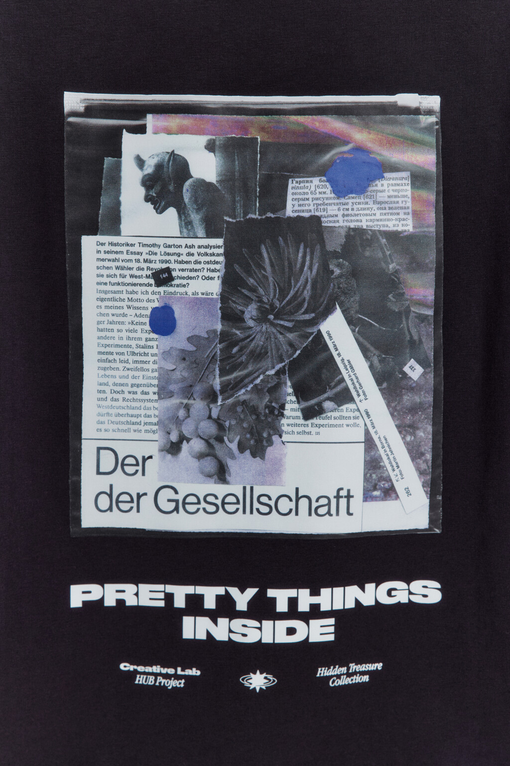 Футболка унисекс хлопковая с принтом - цвет серый - 6