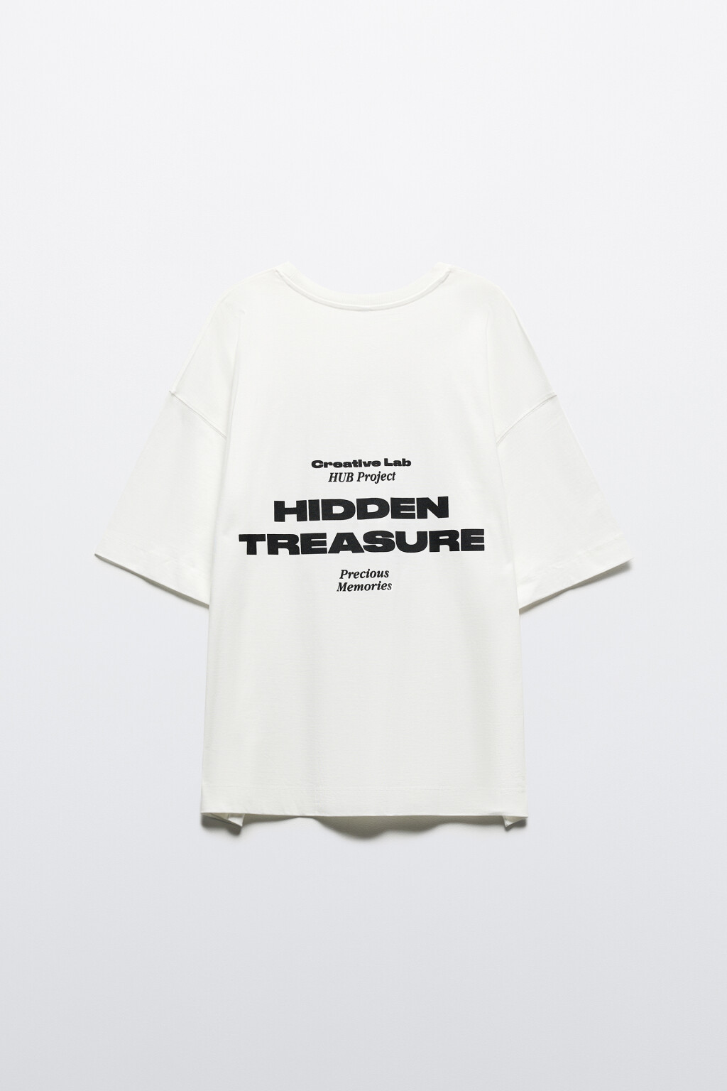 Футболка унисекс хлопковая с принтом - цвет белый - 9