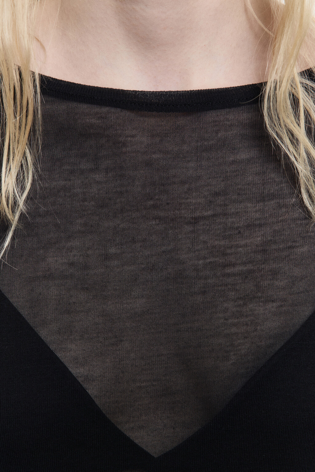 Лонгслив трикотажный из лиоцелла - цвет черный - 7