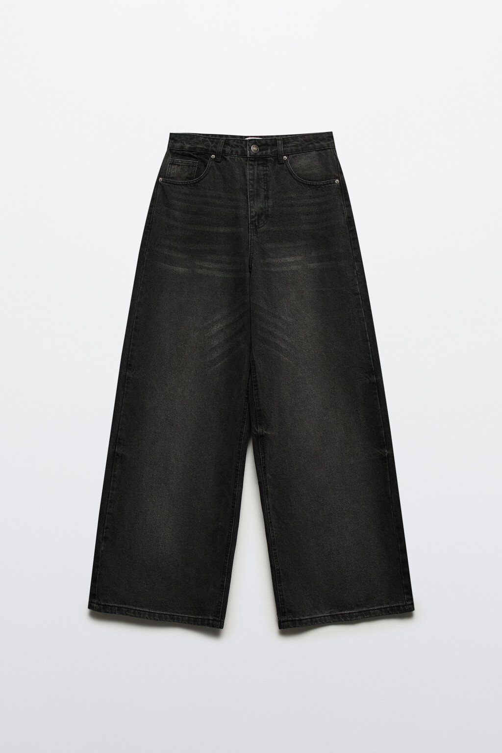 Джинсы baggy fit со средней посадкой - цвет серый - 9