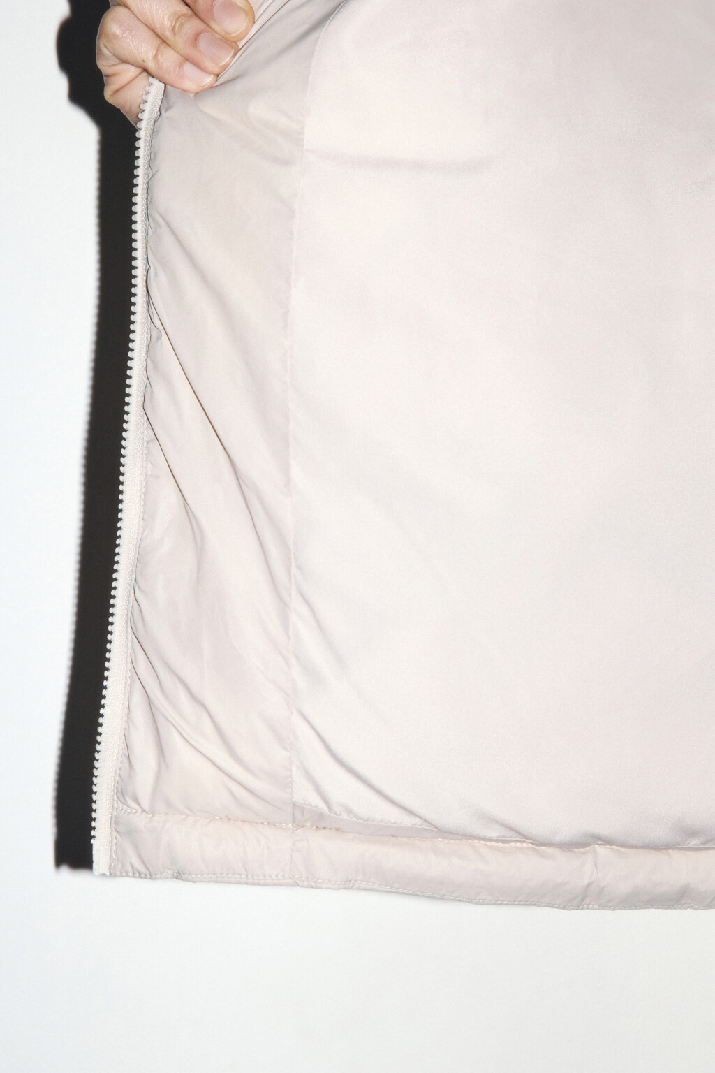 Куртка стеганая укороченная с воротником-стойкой - цвет бежевый - 8